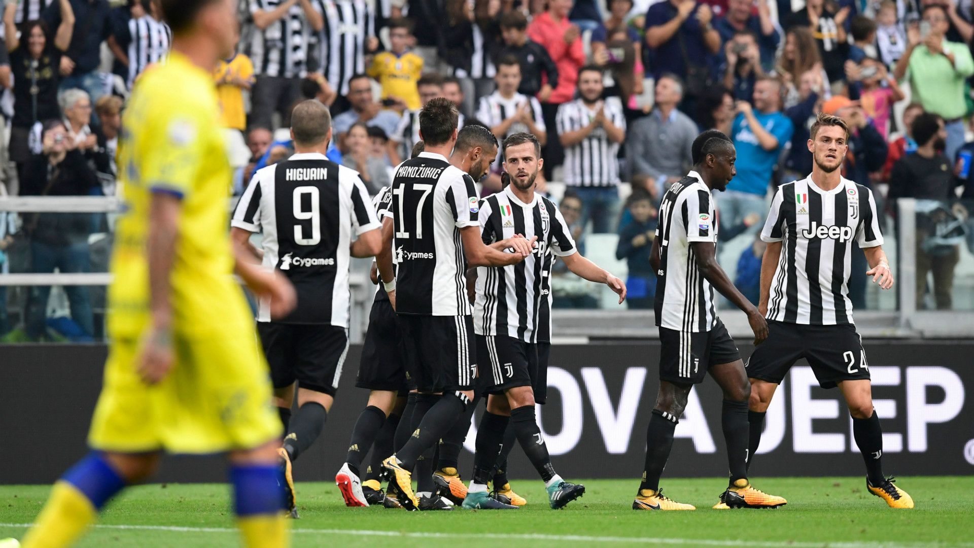 Juventus Chievo Serie A 2017/09/09