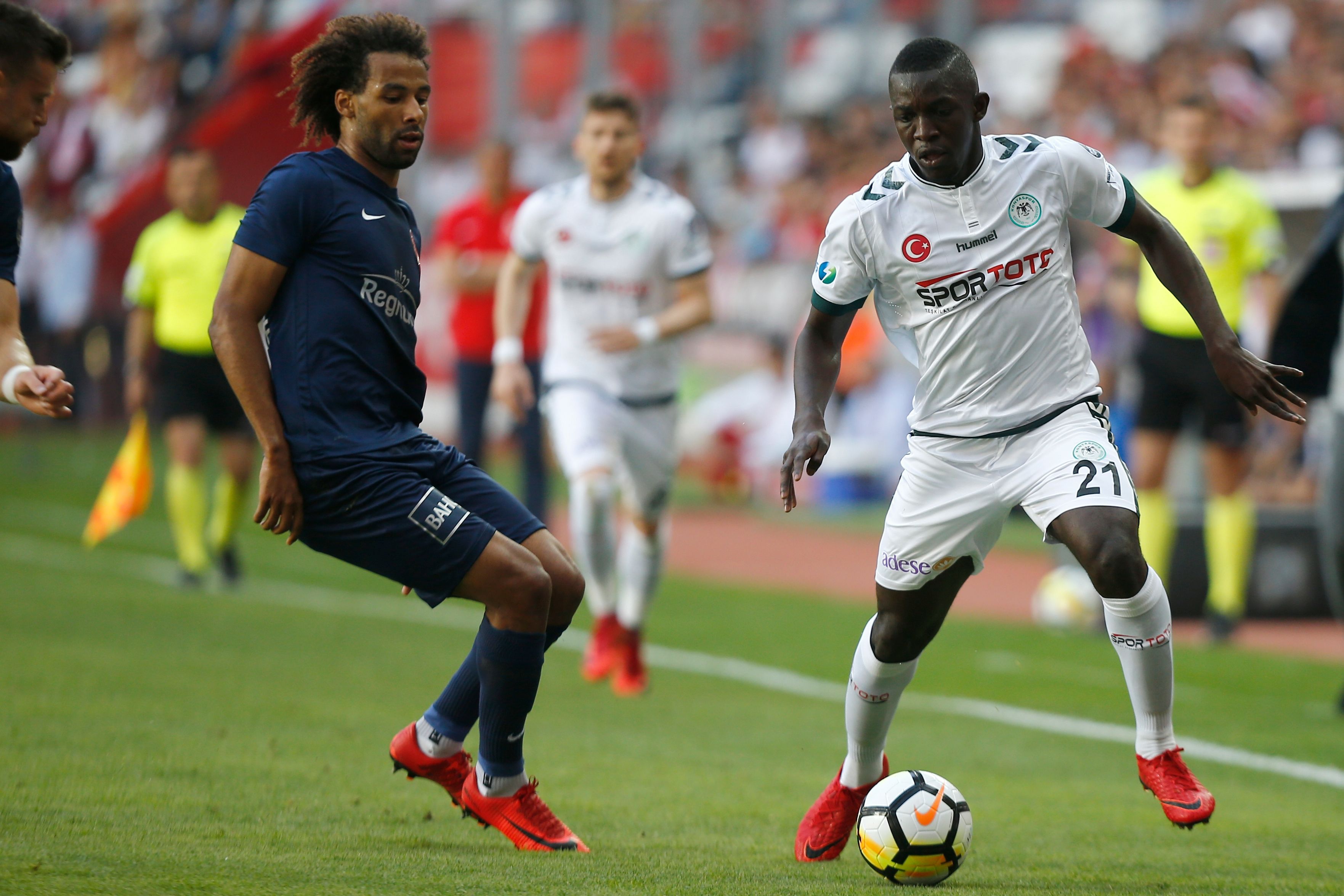 Nazim Sangare Moryke Fofana Antalyaspor Konyaspor 04/15/18