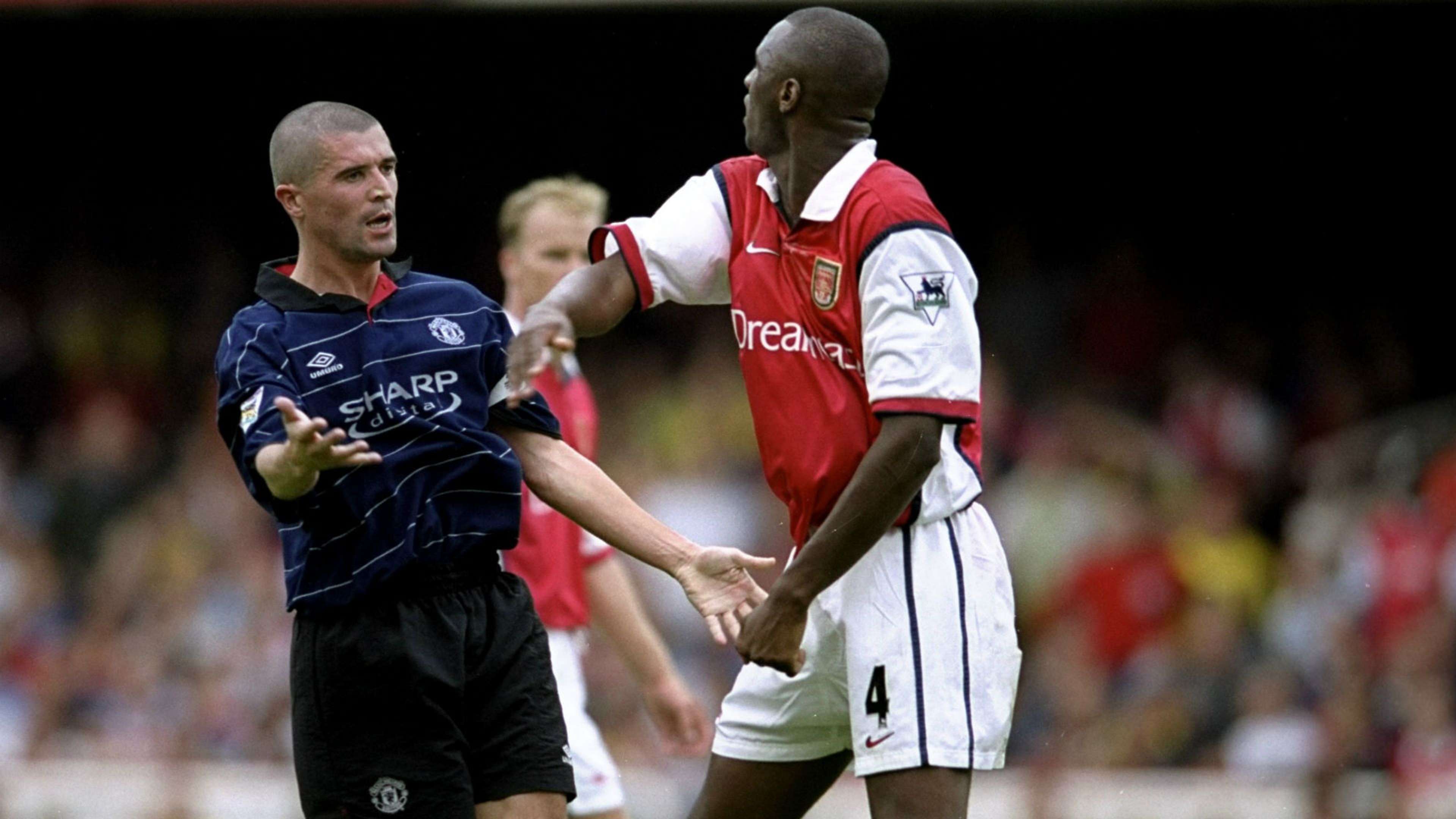 Arsenal Manchester United 1999 Vieira Keane