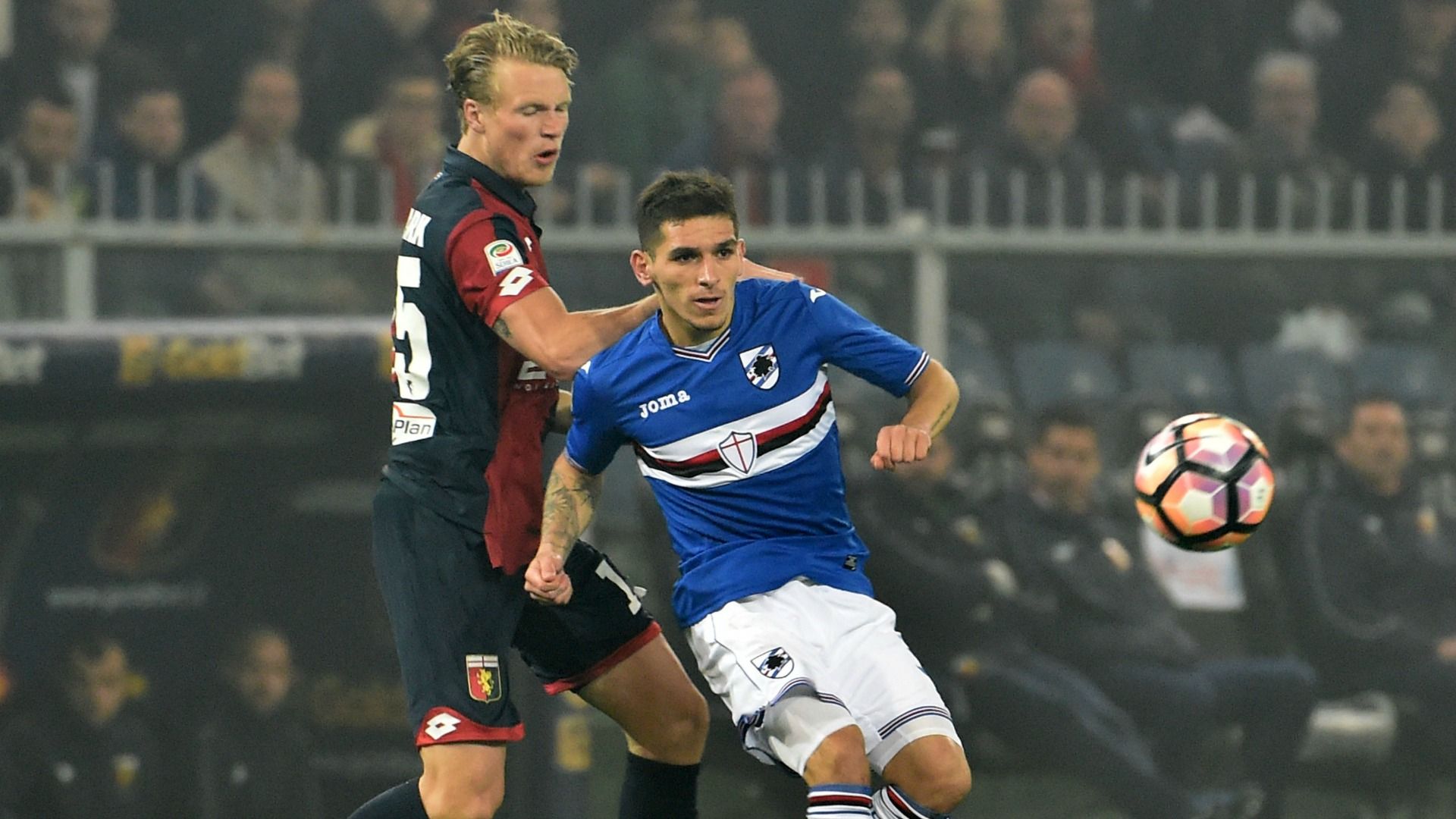 Lucas Torreira Oscar Hiljemark Genoa Sampdoria Serie A