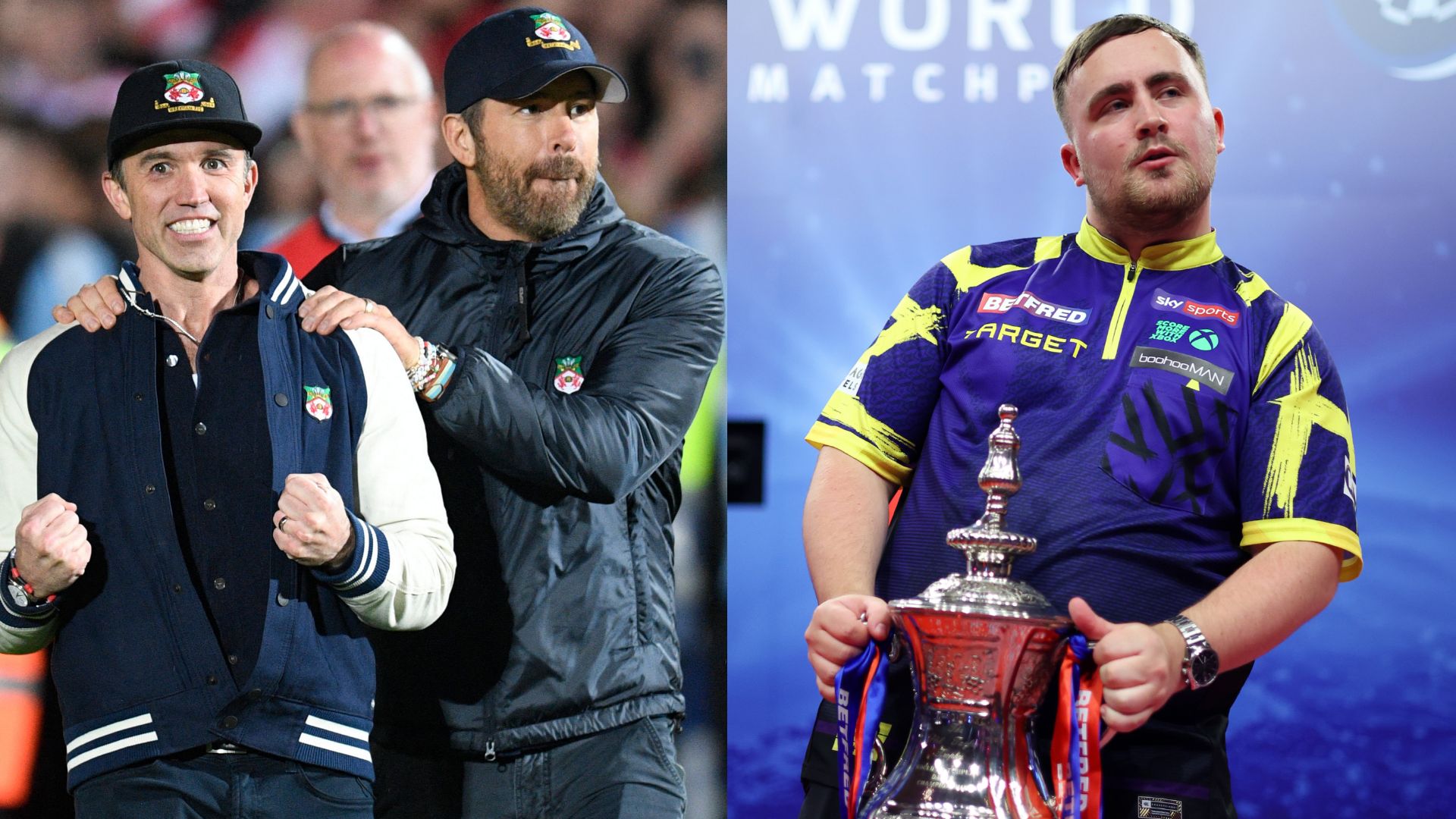 Ryan Reynolds Rob McElhenney Luke Littler