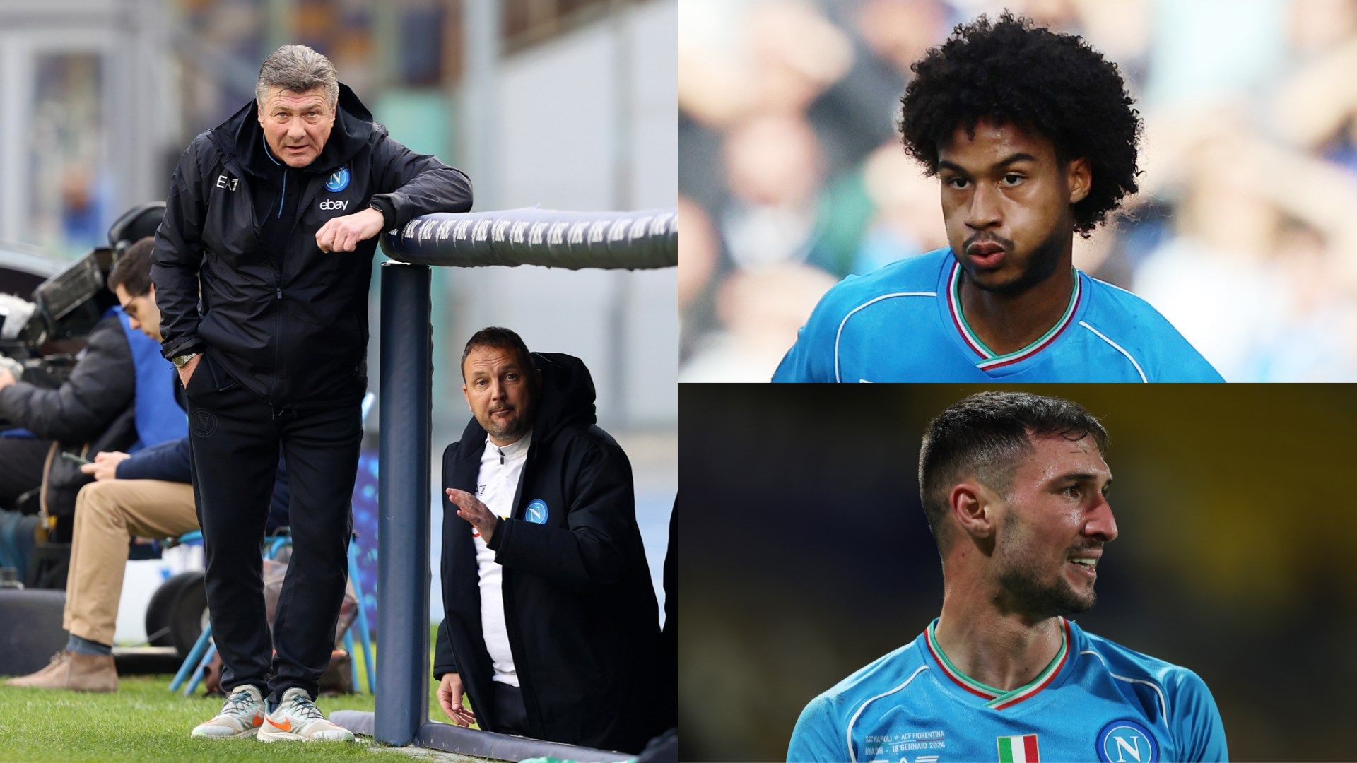 Mazzarri Cajuste Politano Napoli