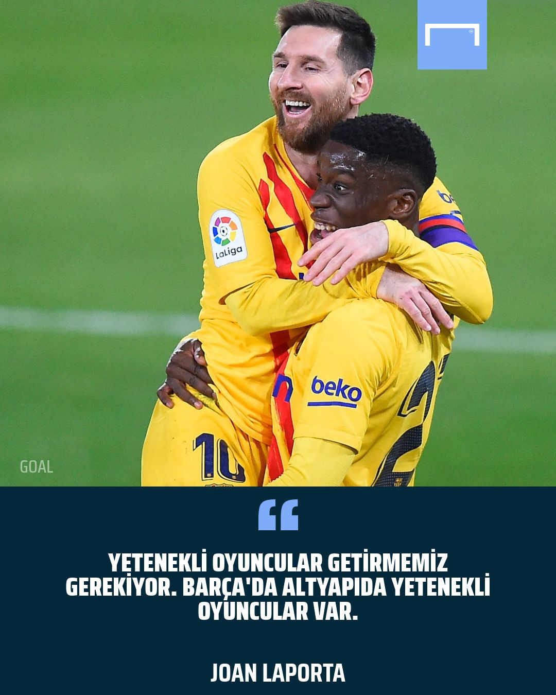 Ilaix Moriba Lionel Messi GFX