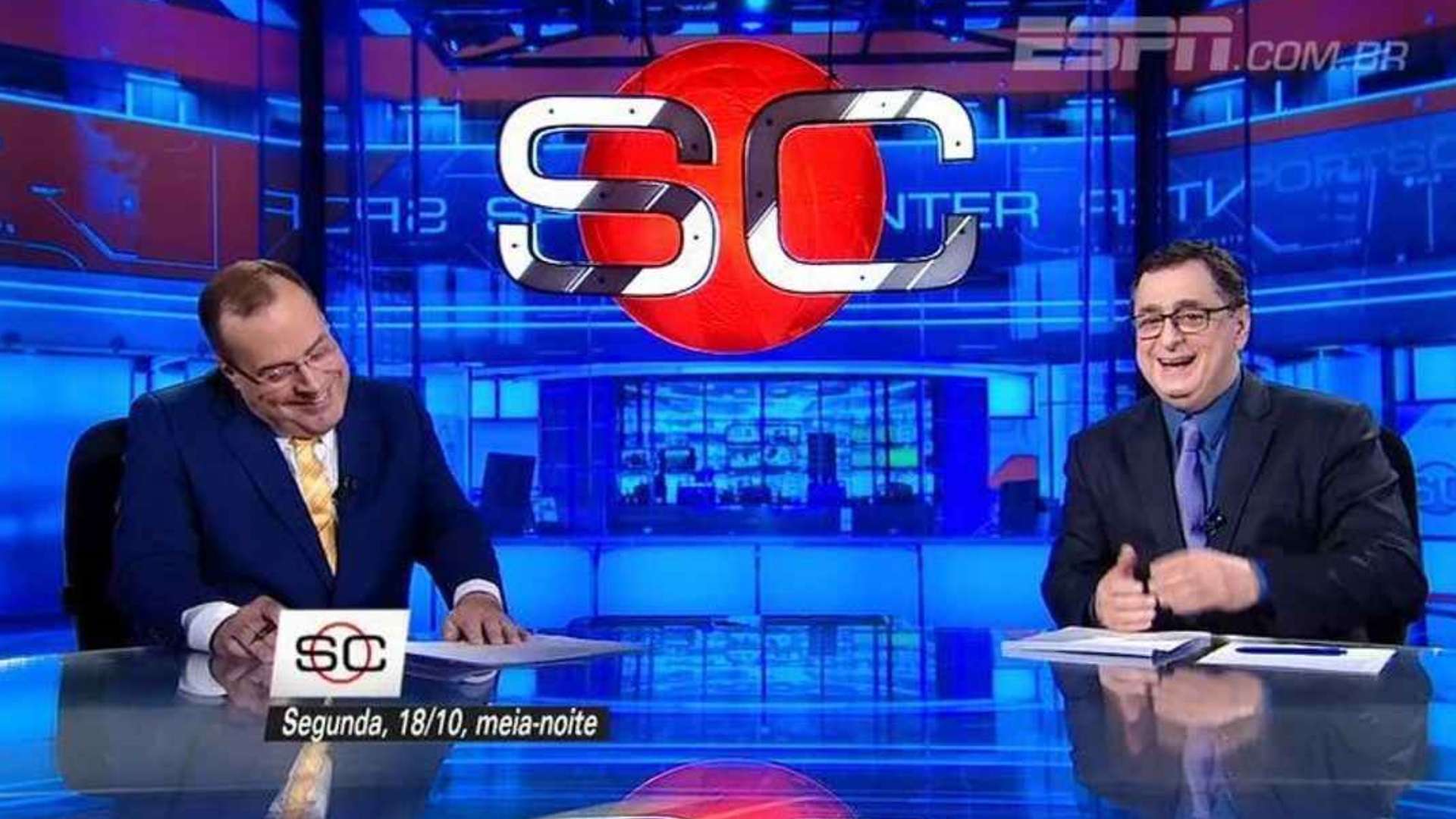 Paulo Amigão, Antero Greco ESPN Brasil SportCenter