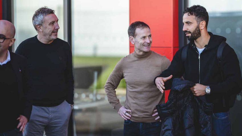 Ruben Amorim Dan Ashworth Omar Berrada Man Utd