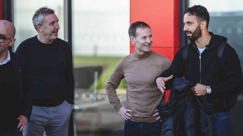 Ruben Amorim Dan Ashworth Omar Berrada Man Utd