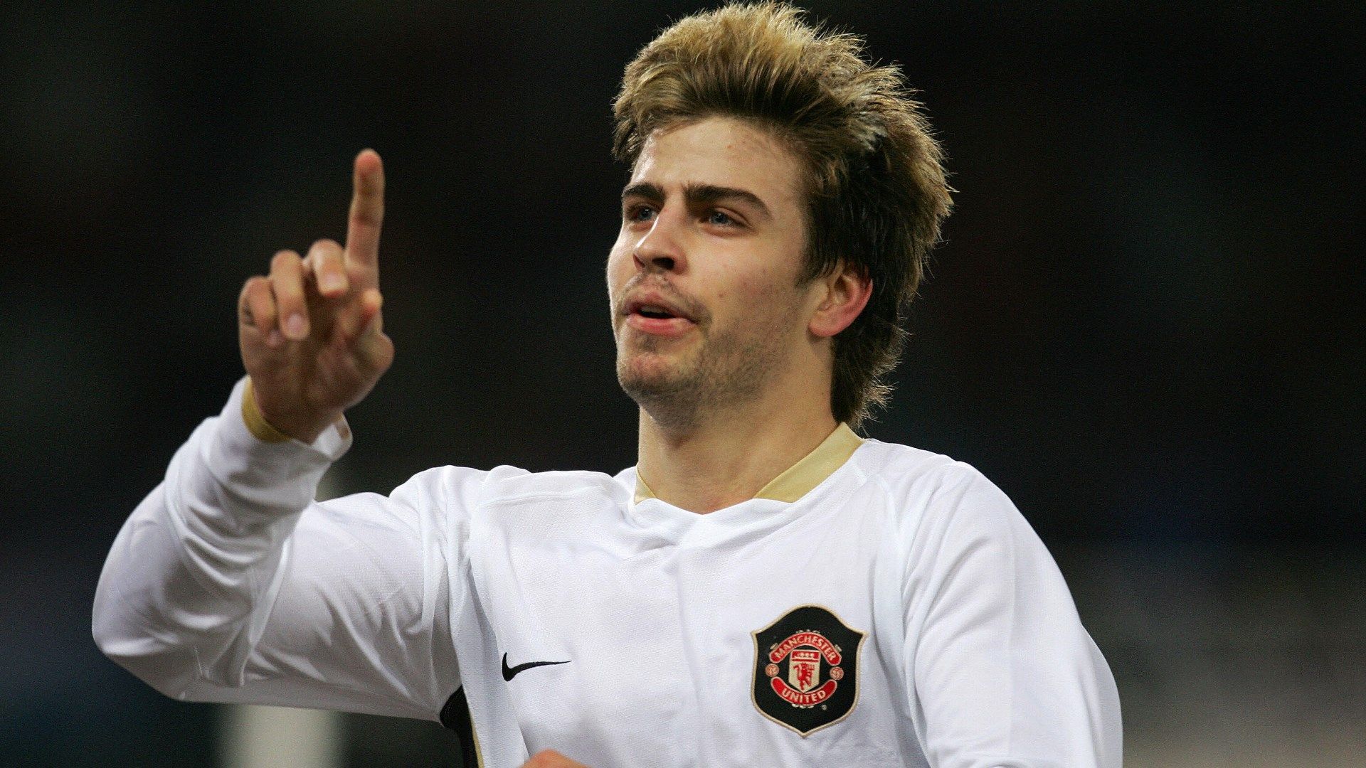 Gerard Pique Manchester United 2007