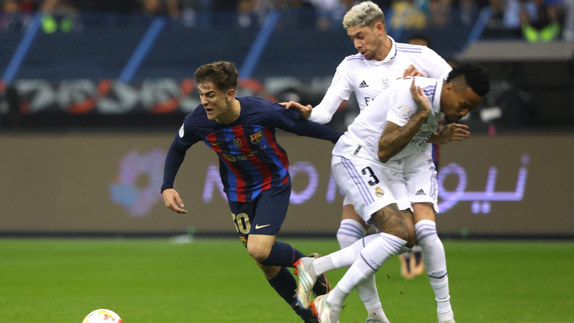 Gavi Militao Valverde Real Madrid Barcelona Supercopa