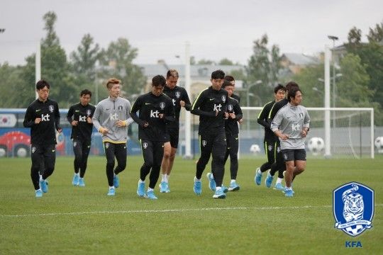 Korea republic 한국 훈련