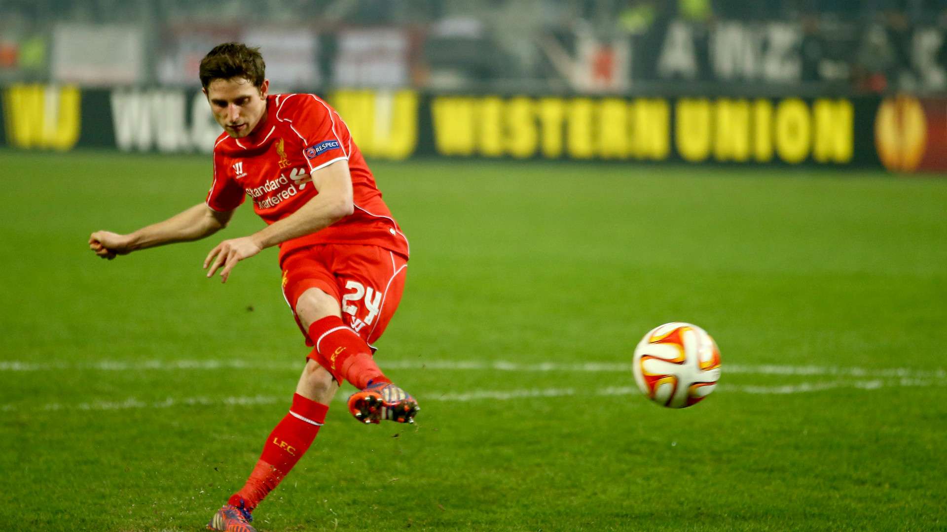 Joe Allen Liverpool Europa League 26022015