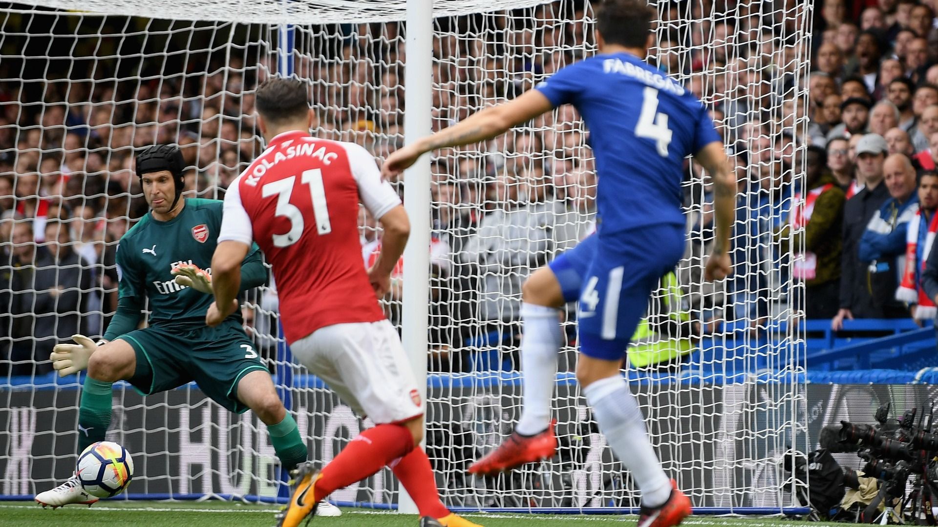 170917 CÉSAR AZPILICUETA SEAD KOLASINAC PETR CECH CHELSEA ARSENAL