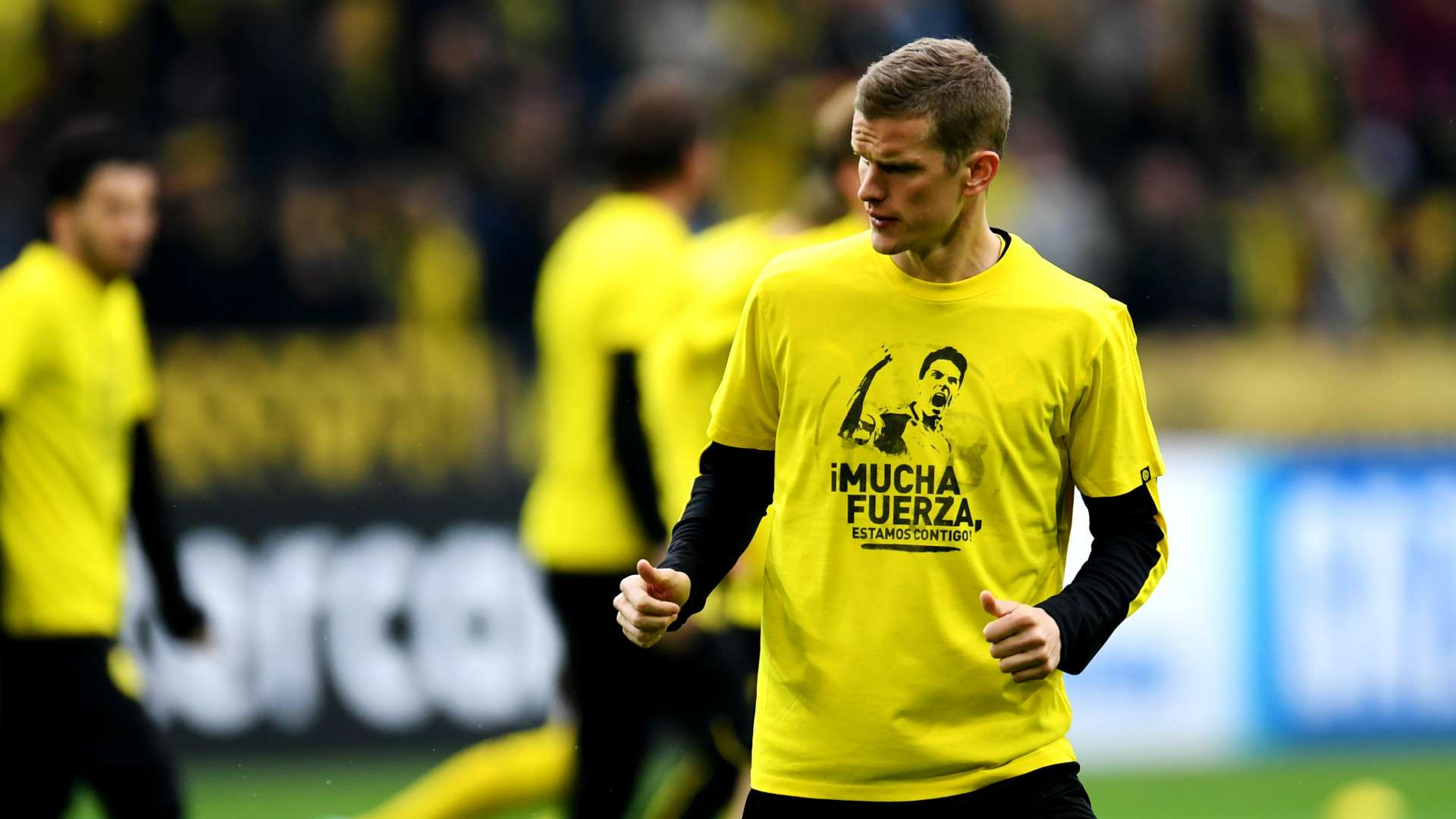 SVEN BENDER BORUSSIA DORTMUND MONACO UEFA CHAMPIONS LEAGUE 12042017