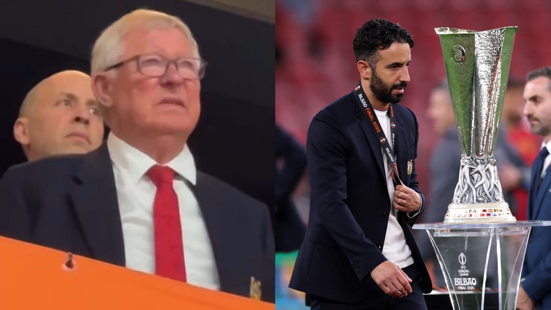 WATCH: Sir Alex Ferguson FUMES at Man Utd performance in terrible Europa League final loss to Tottenham as Red Devils legend watches on as club turns into 'laughing stock' | Goal.com UK