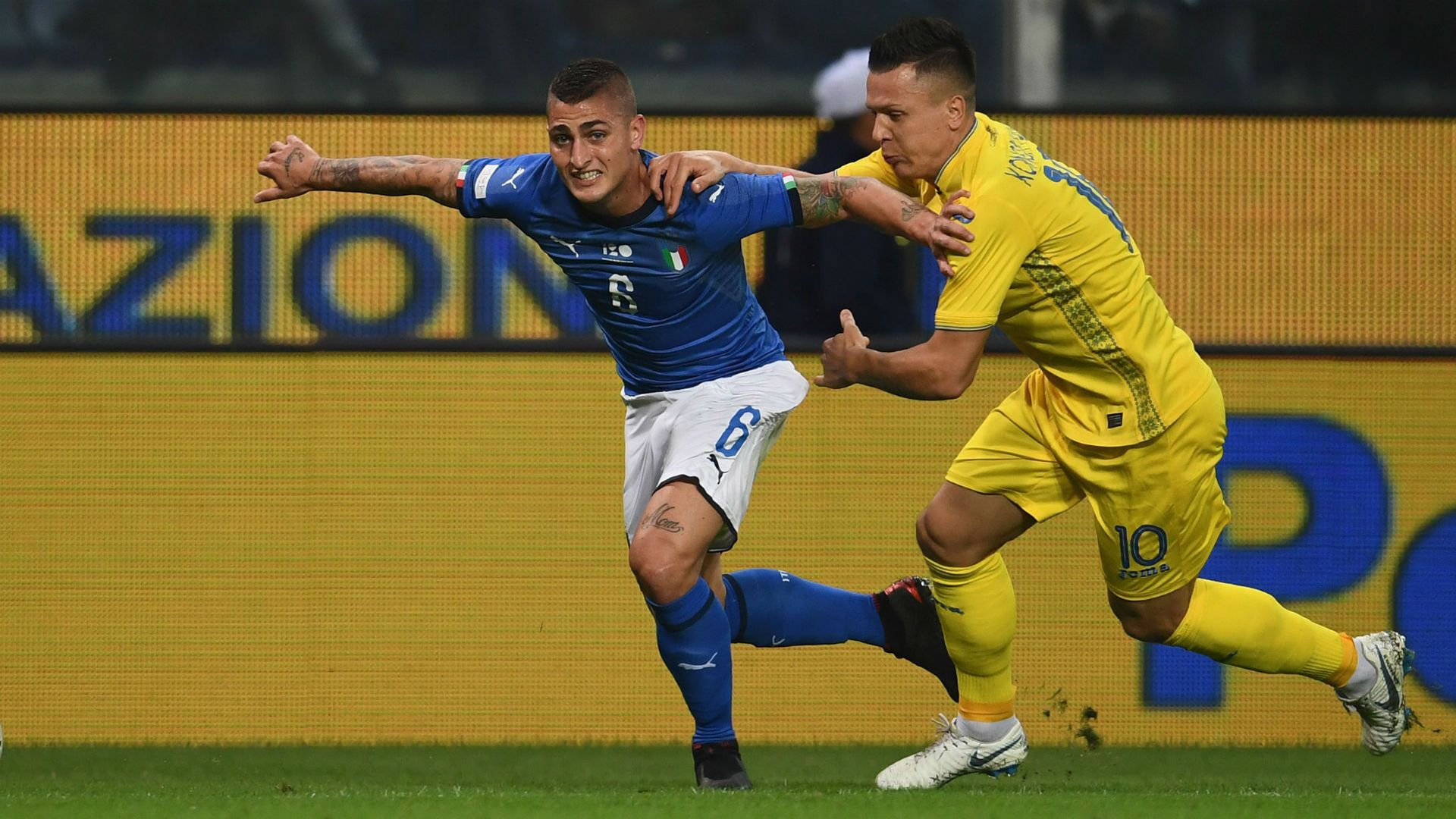 Verratti Italy Ukraine