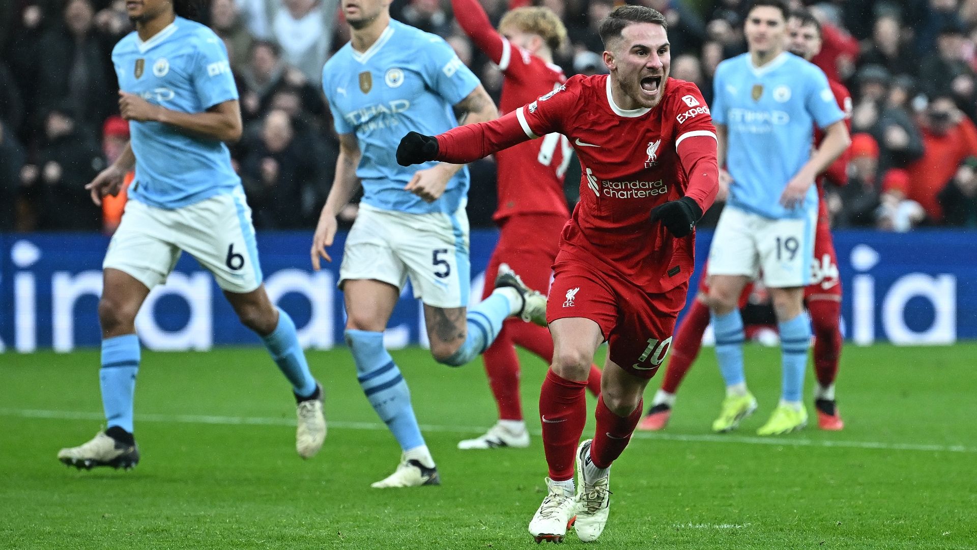 Mac Allister Liverpool Manchester City