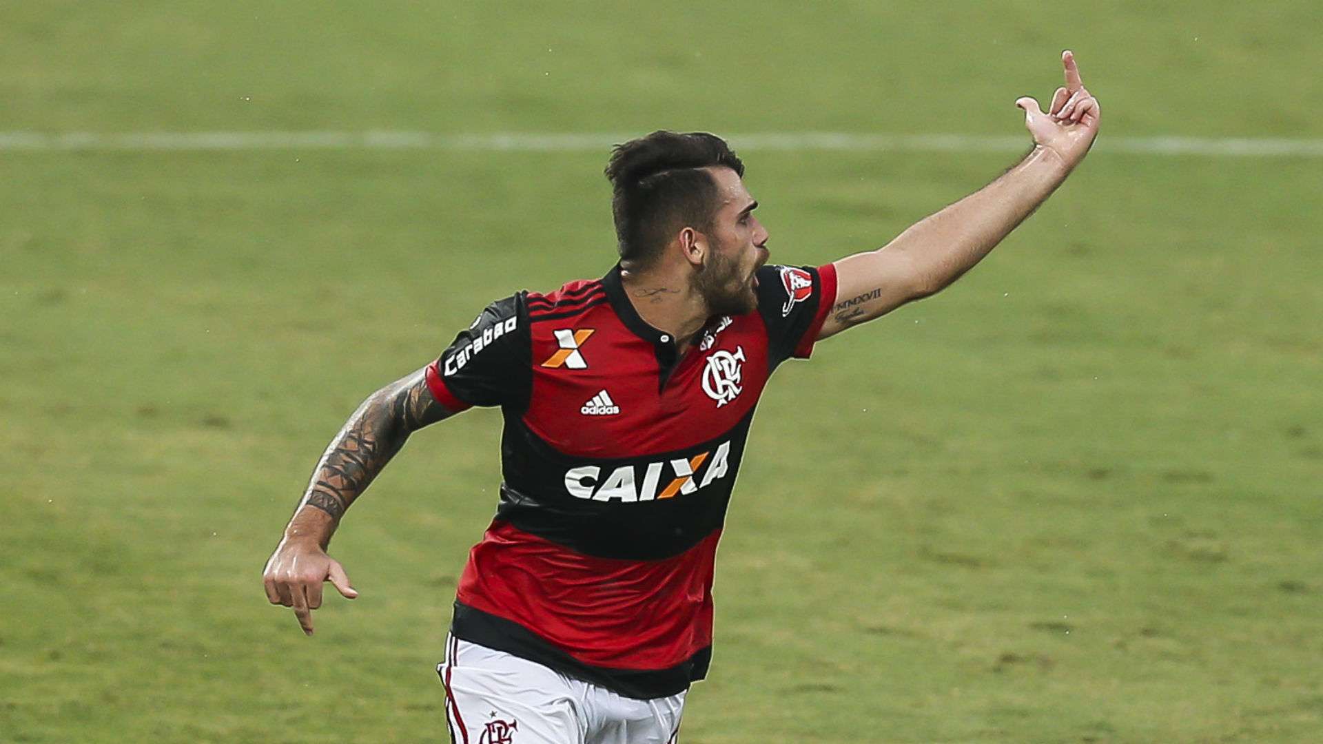 Felipe Vizeu Flamengo Corinthians Brasileirão 20 11 2017