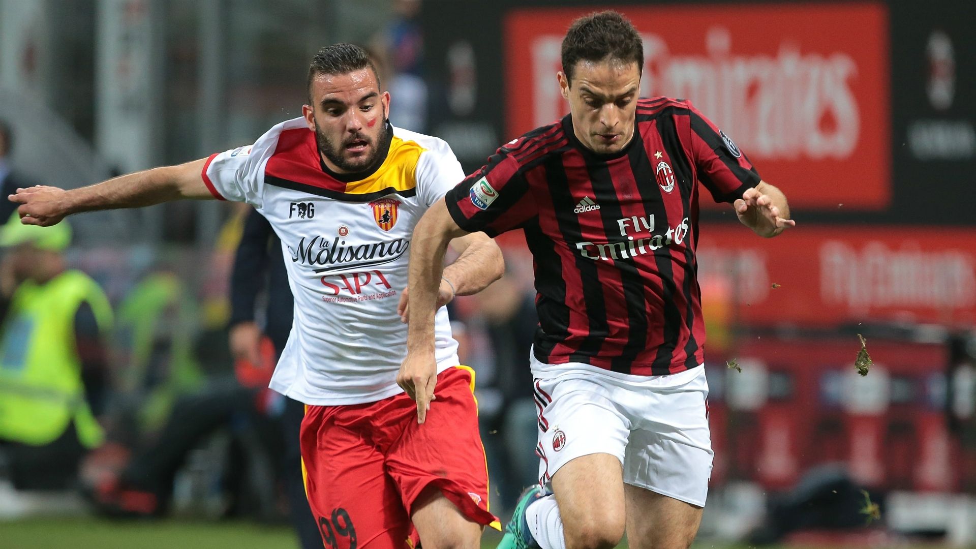 Giacomo Bonaventura Brignola Milan Benevento Serie A