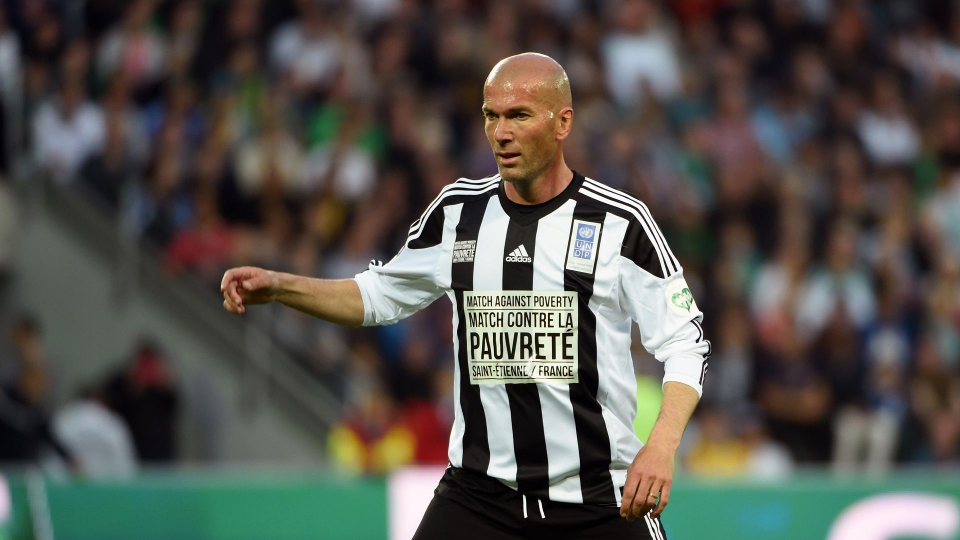 Jogo contra a Pobreza UEFA Match Against Poverty Zidane