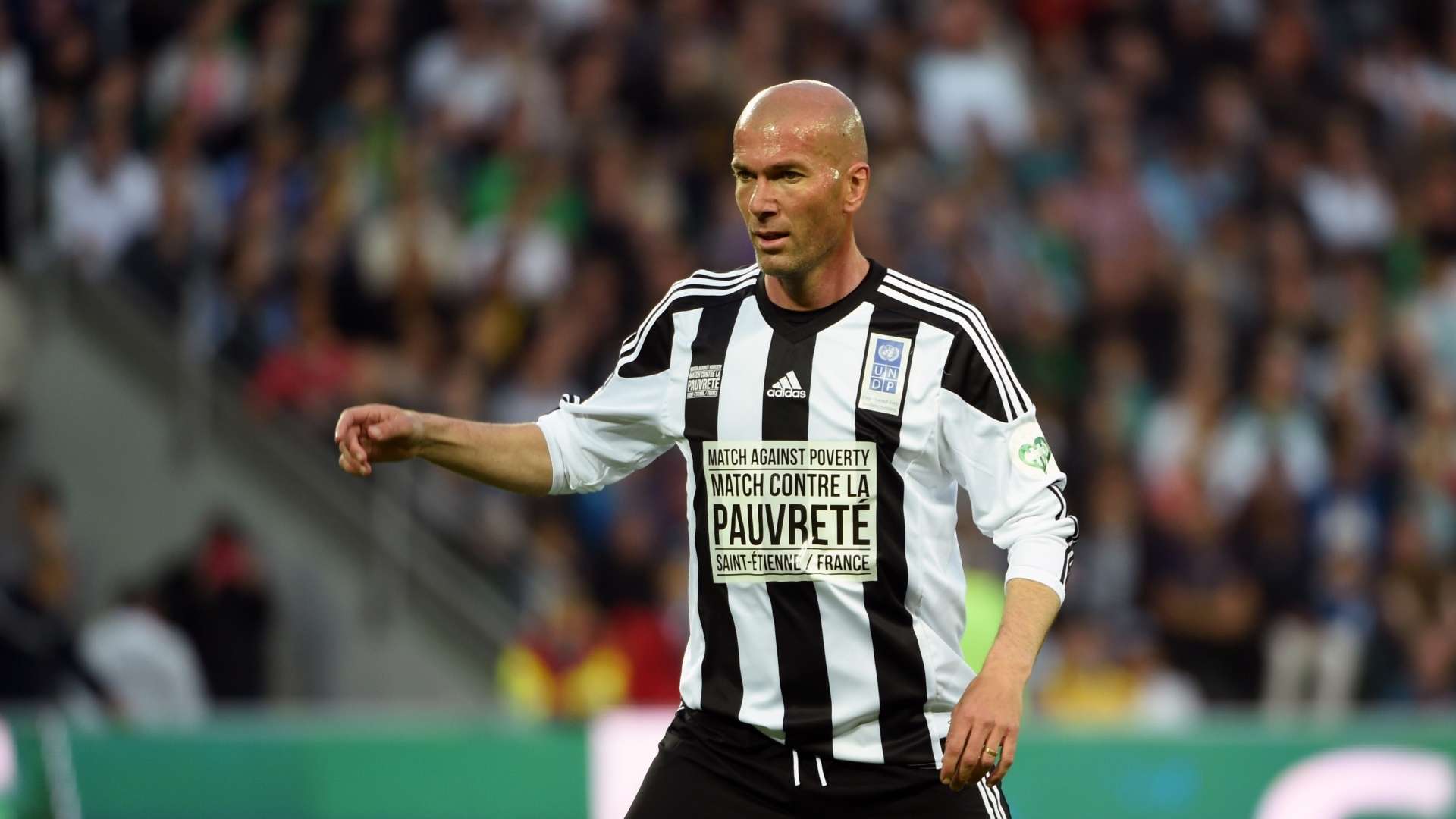 Jogo contra a Pobreza UEFA Match Against Poverty Zidane