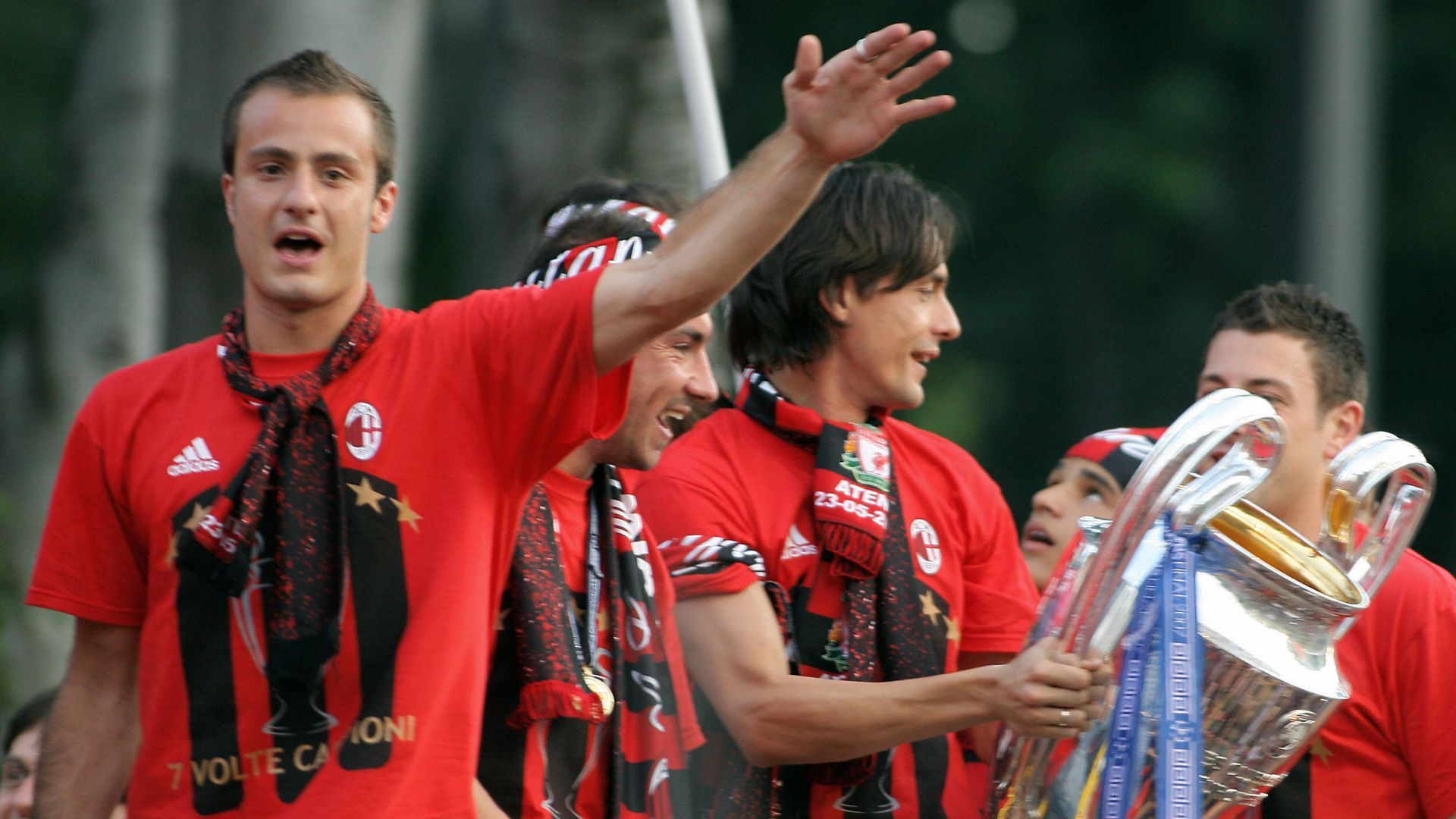Alberto Gilardino Filippo Inzaghi Milan