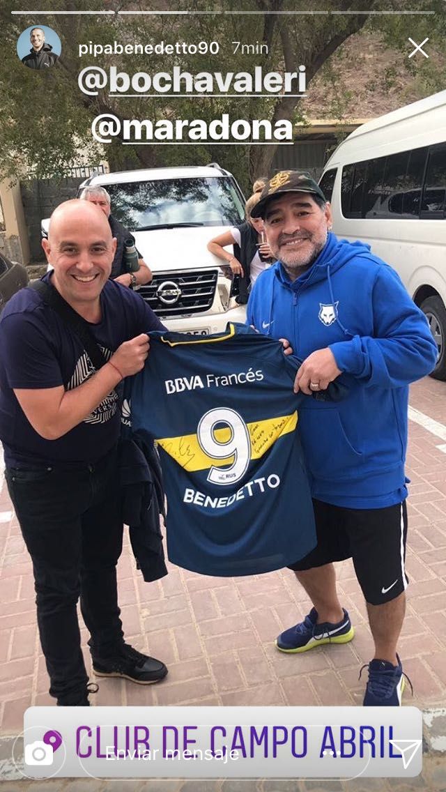 Maradona Benedetto Navidad Regalo