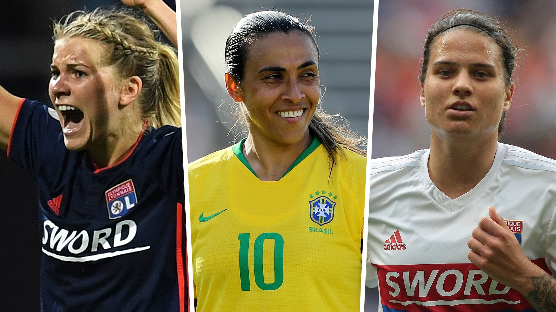 GFX FIFA Best Women 2018 Marta Marozsan Hegerberg