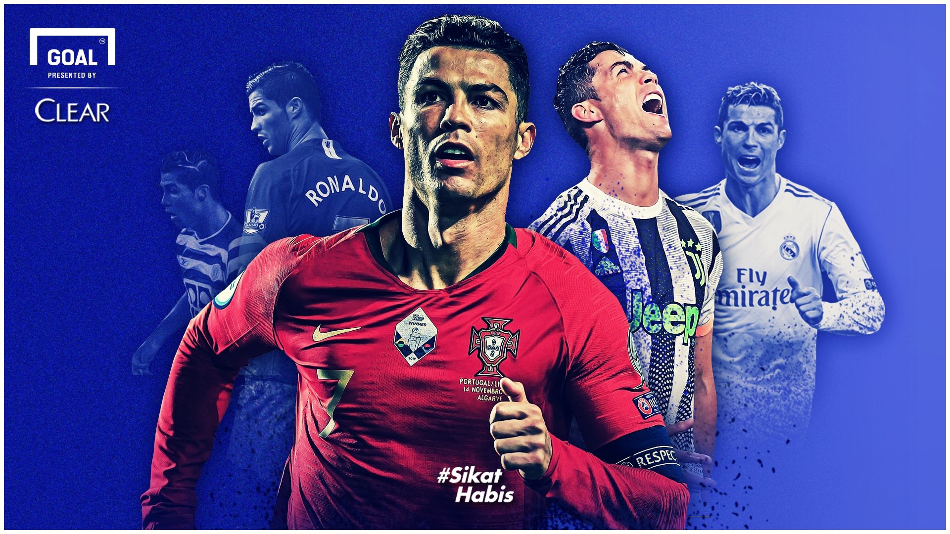 Clear - Ronaldo 55 Hattrick