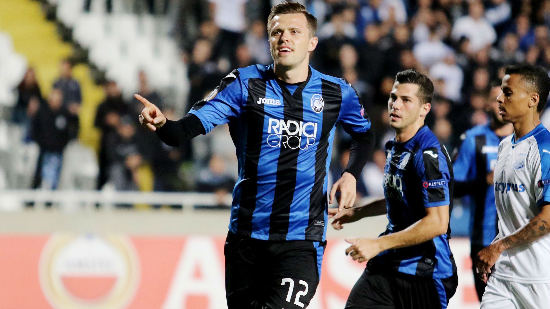 Josip Ilicic Apollon Atalanta Europa League
