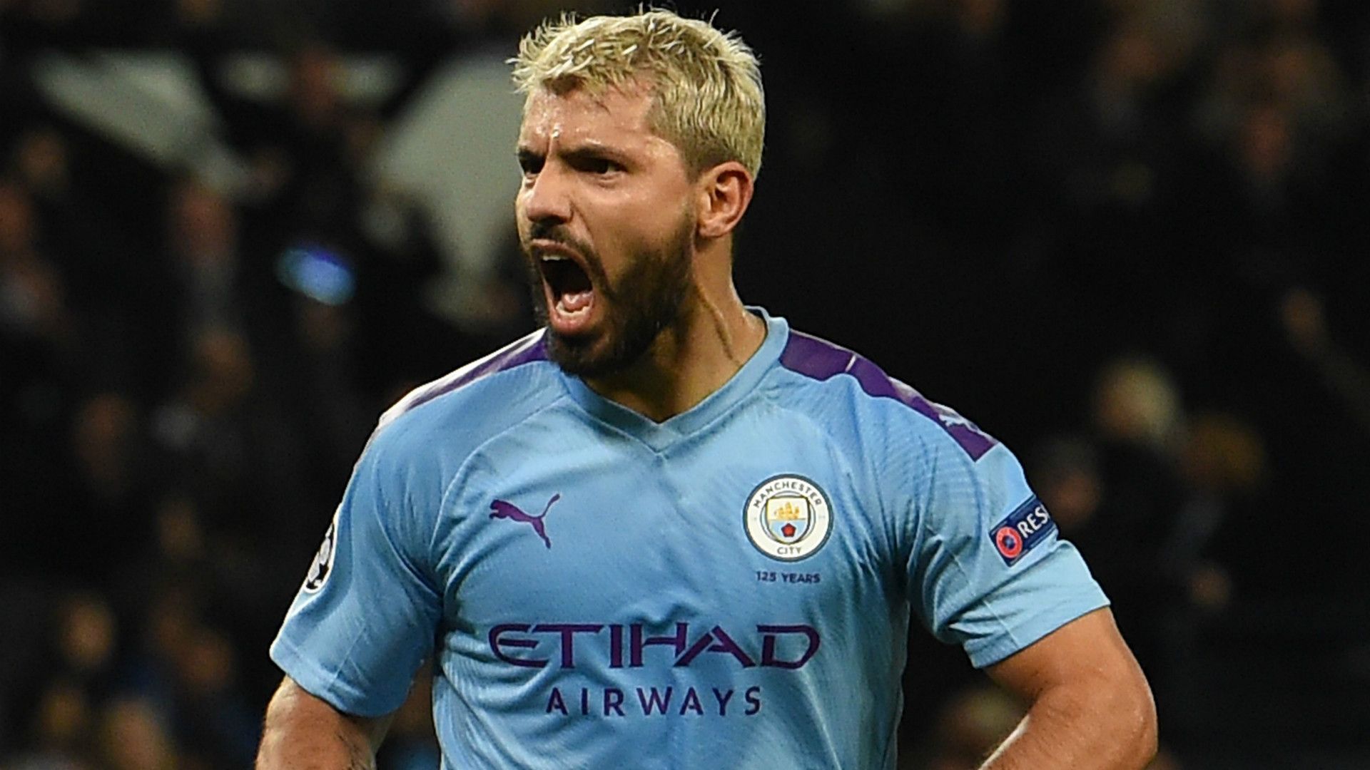 Sergio Aguero Manchester City 2019-20