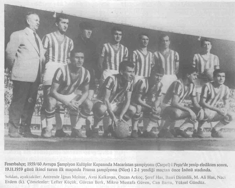 ARCHIVE: Fenerbahce 1959-1960