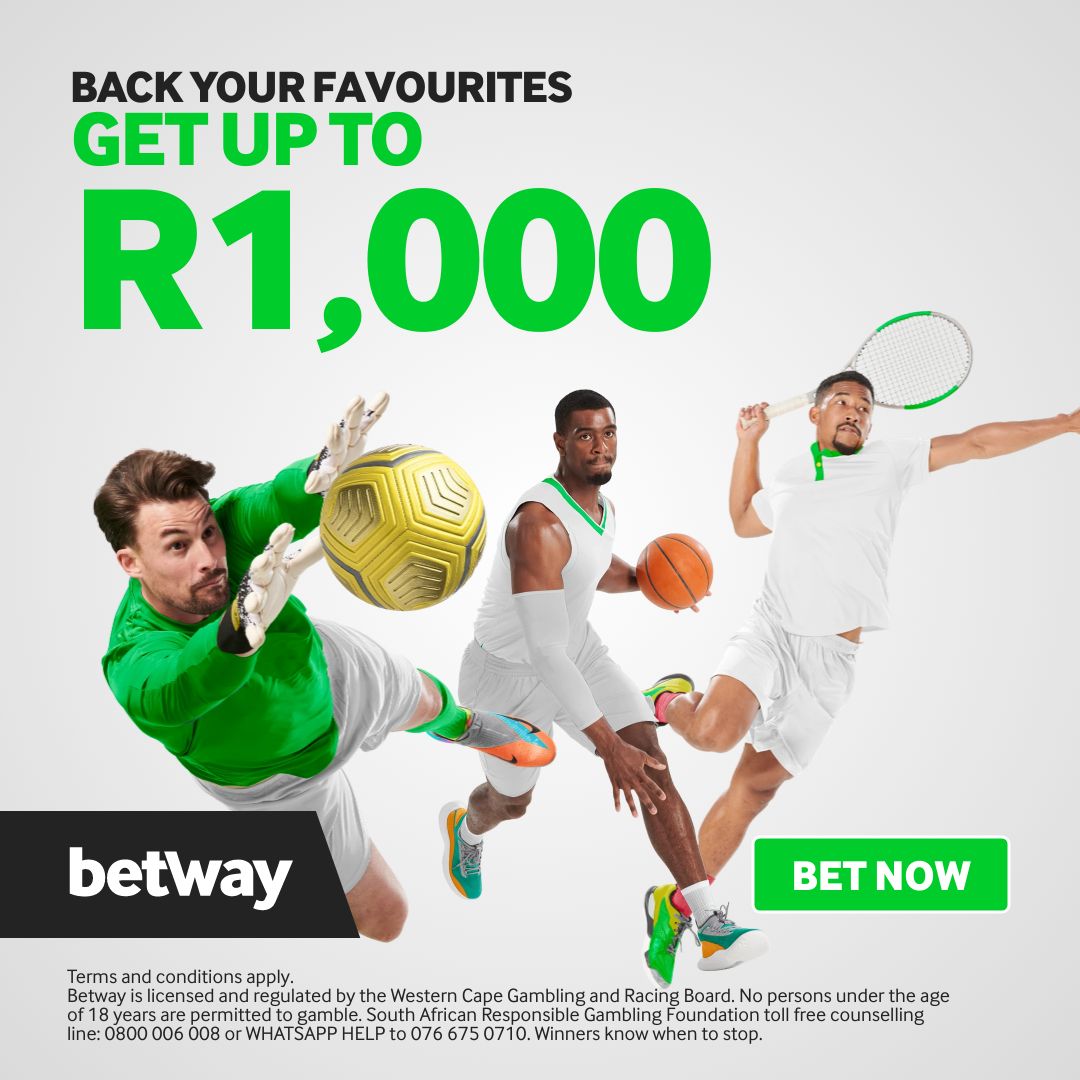 Betway Welcome Offer Banner