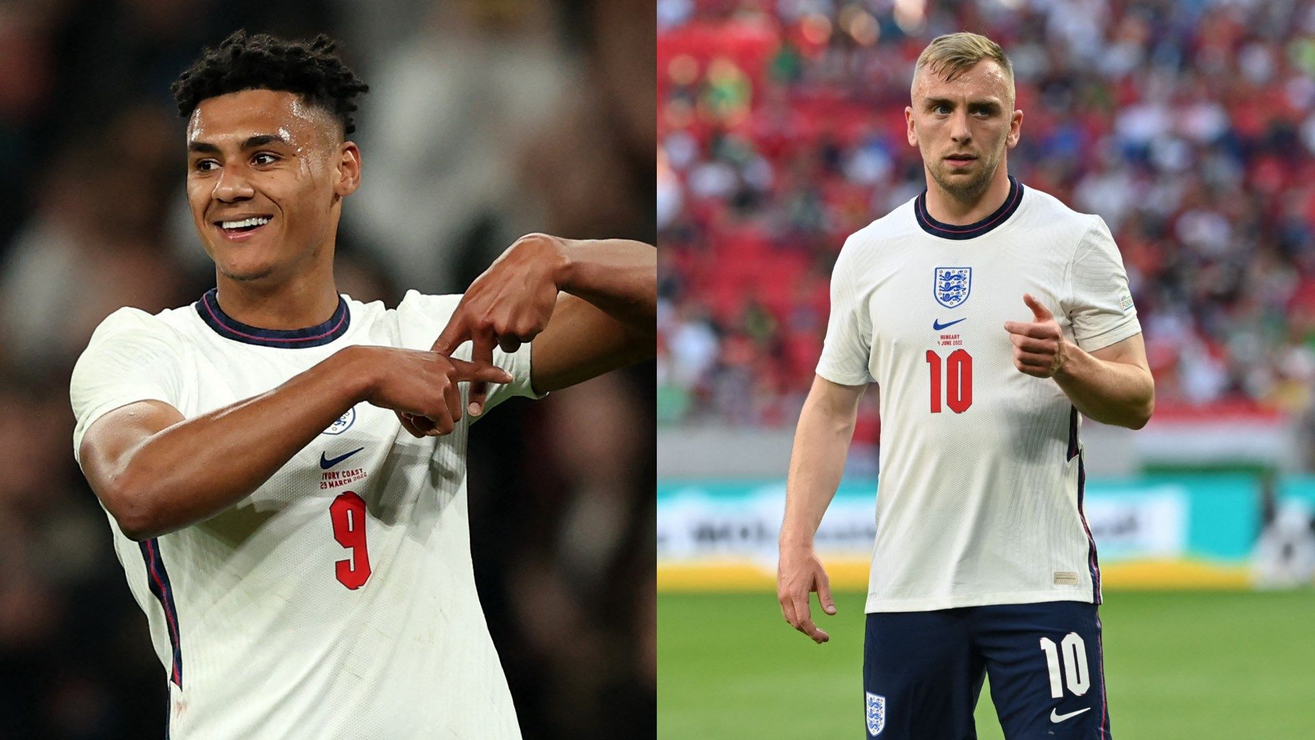 Ollie Watkins, Jarrod Bowen - England 2022