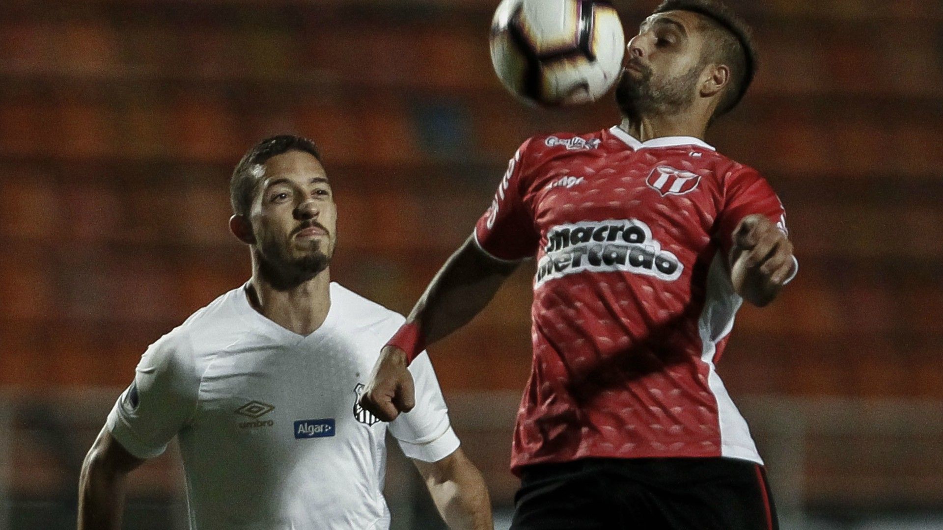 Jean Mota Luiz Urruti Santos River Plate Montevideo Copa Sudamericana