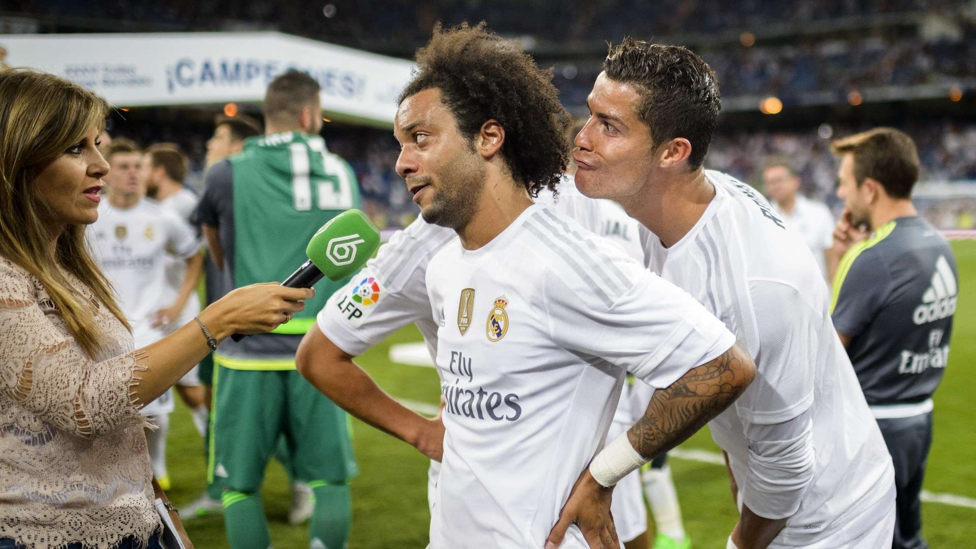 Cristiano Ronaldo Marcelo Real Madrid 2015