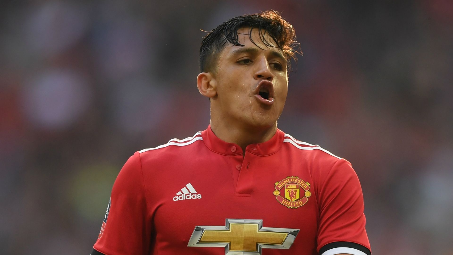 Alexis Sanchez Manchester United Tottenham Hotspur FA Cup