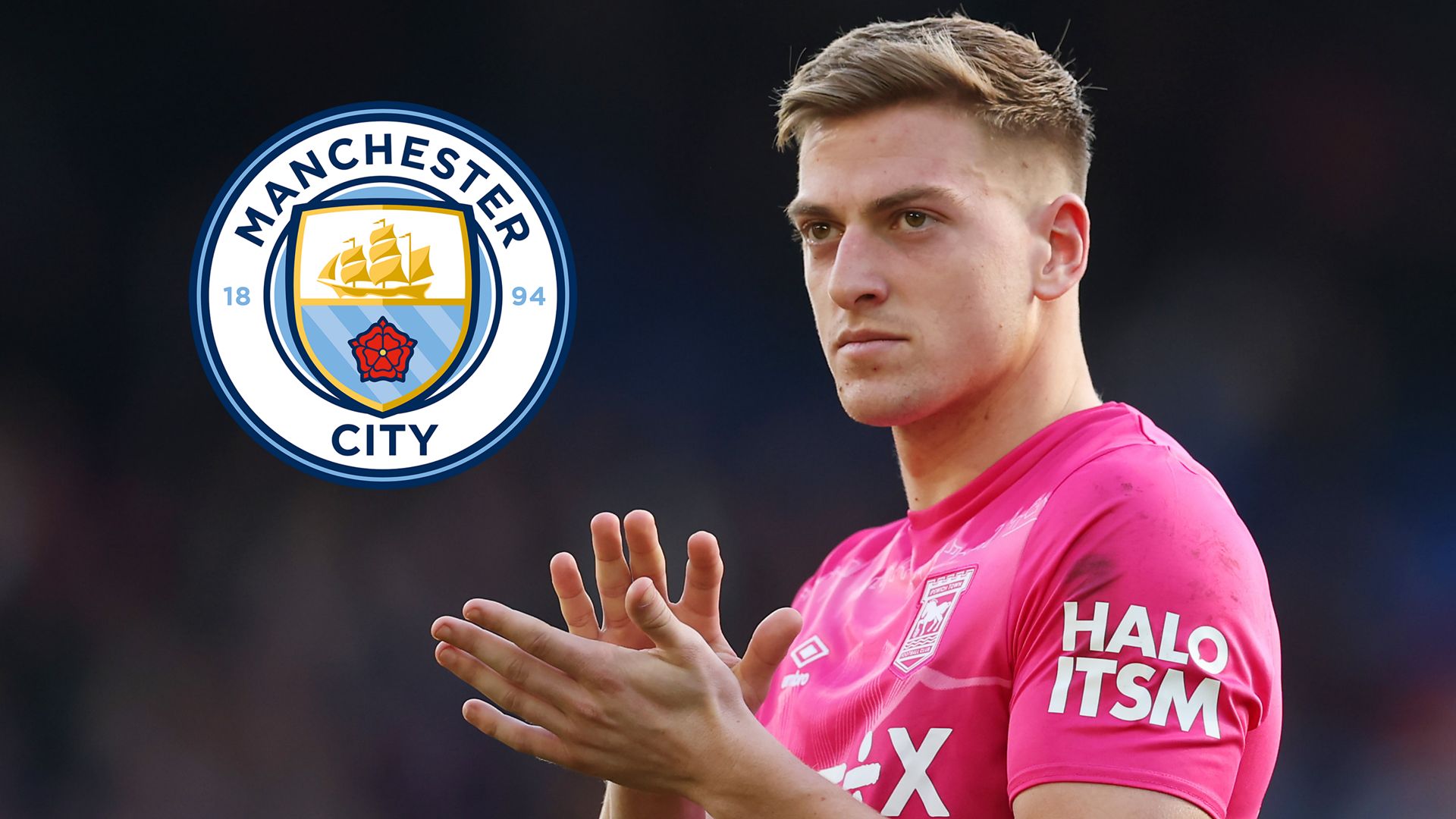 Liam Delap Manchester City 2025