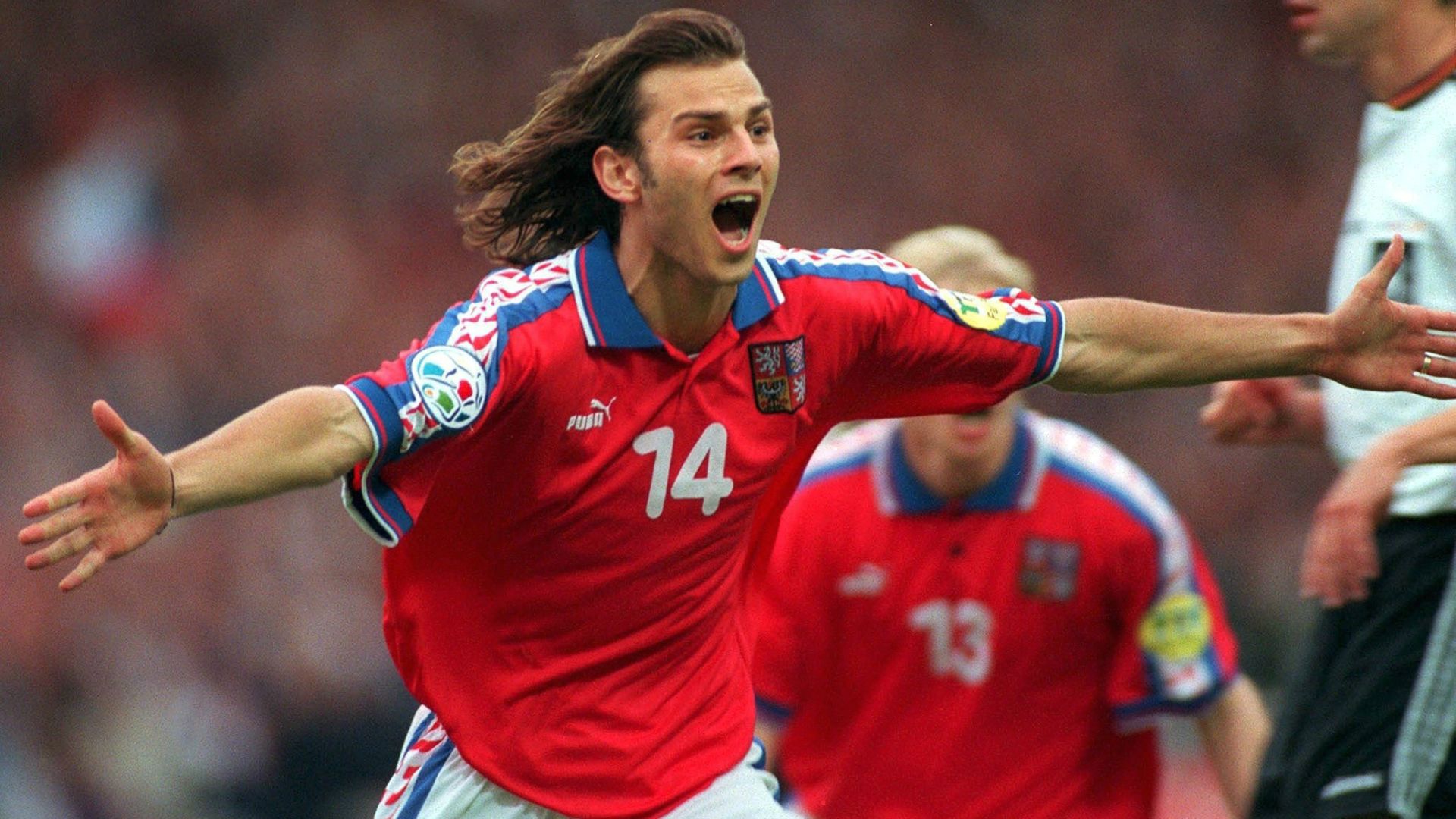 Patrick Berger Germany Czech Republic Euro 1996 30061996