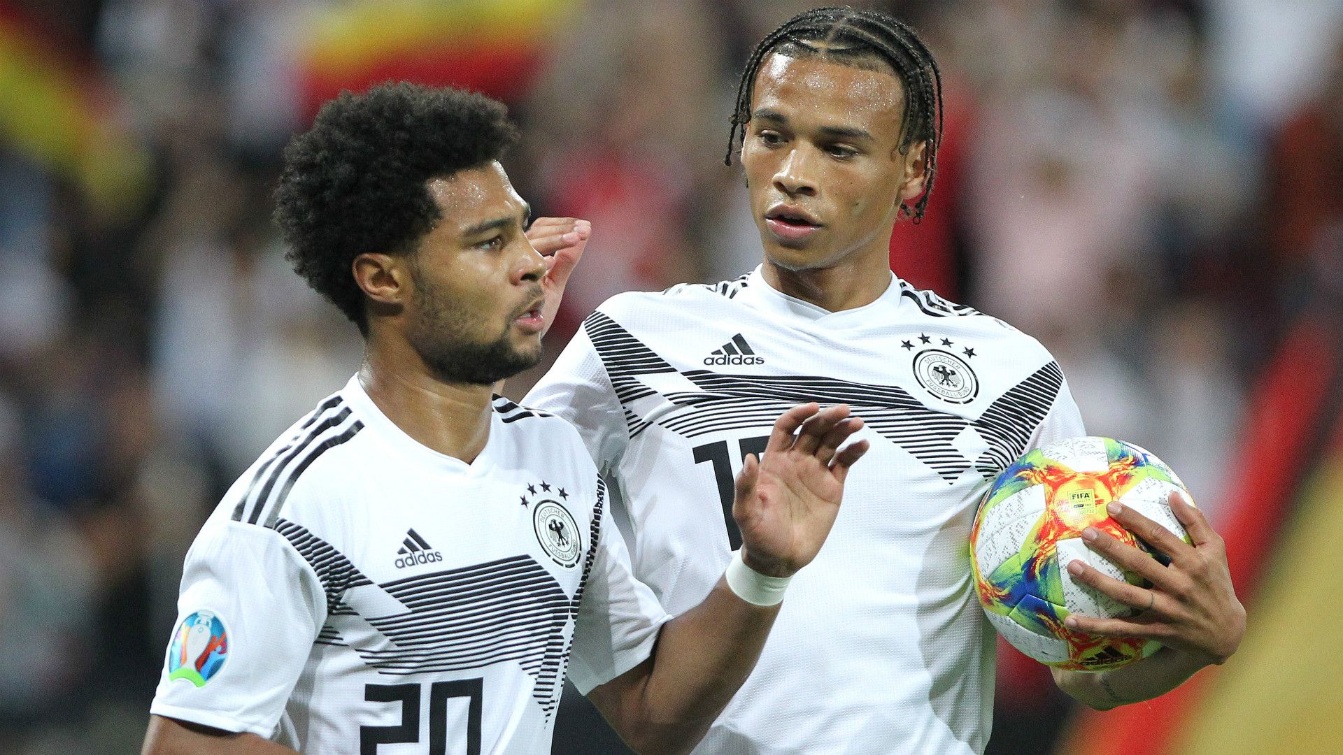 SERGE GNABRY LEROY SANE GERMANY 11062019