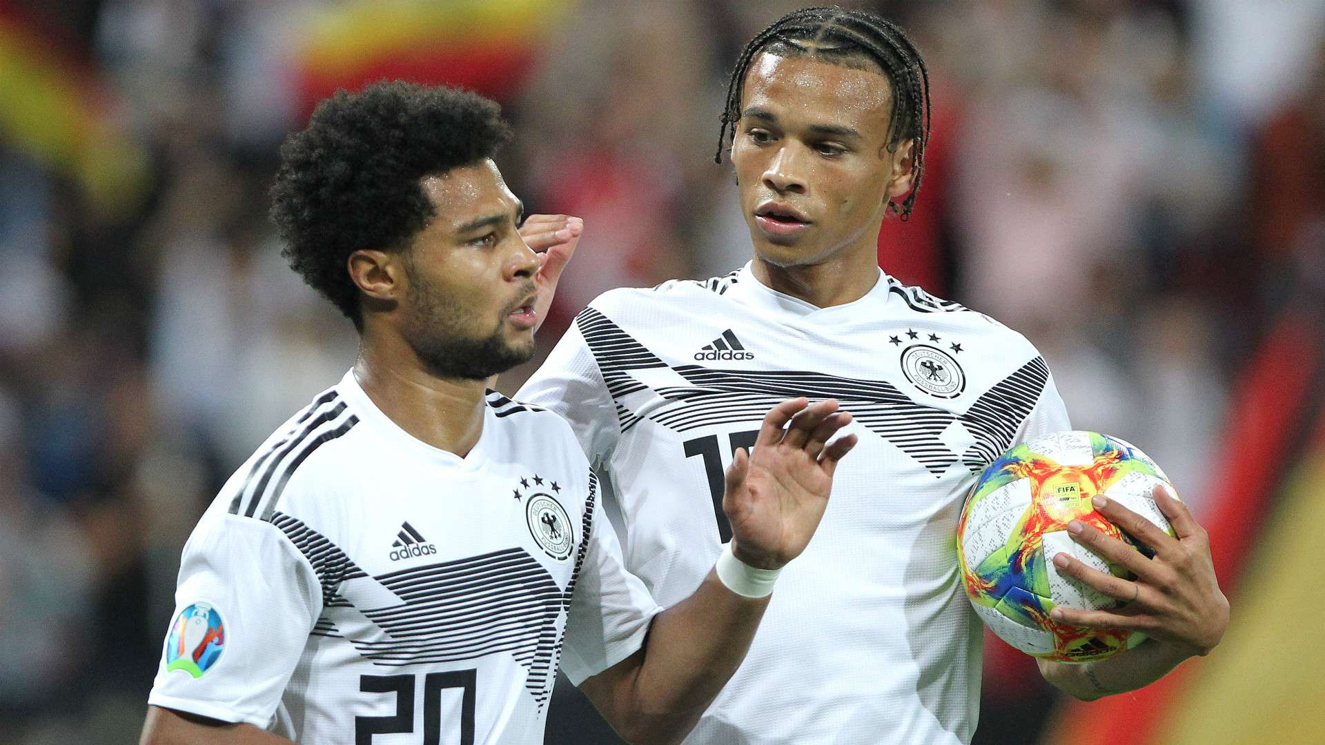 SERGE GNABRY LEROY SANE GERMANY 11062019