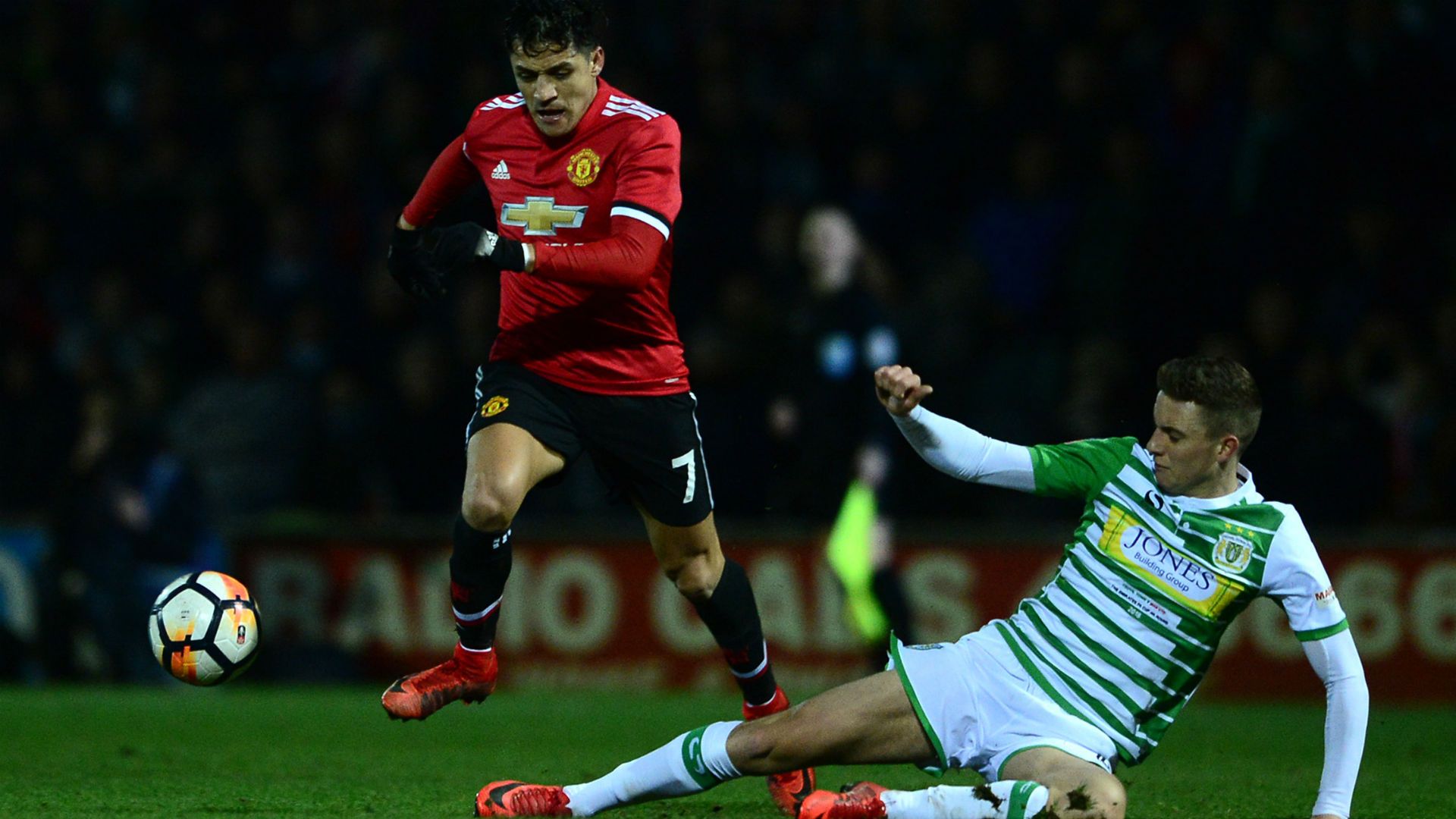 Alexis Sánchez Yeovil Manchester 26012018