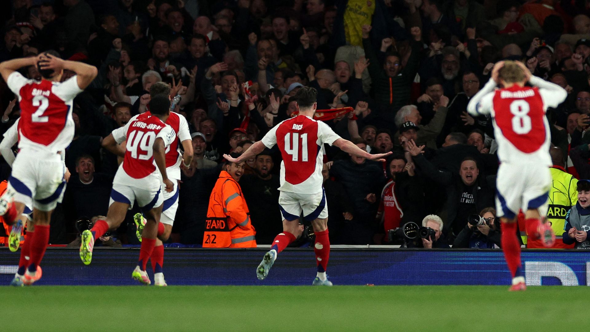 Rice Arsenal Real Madrid