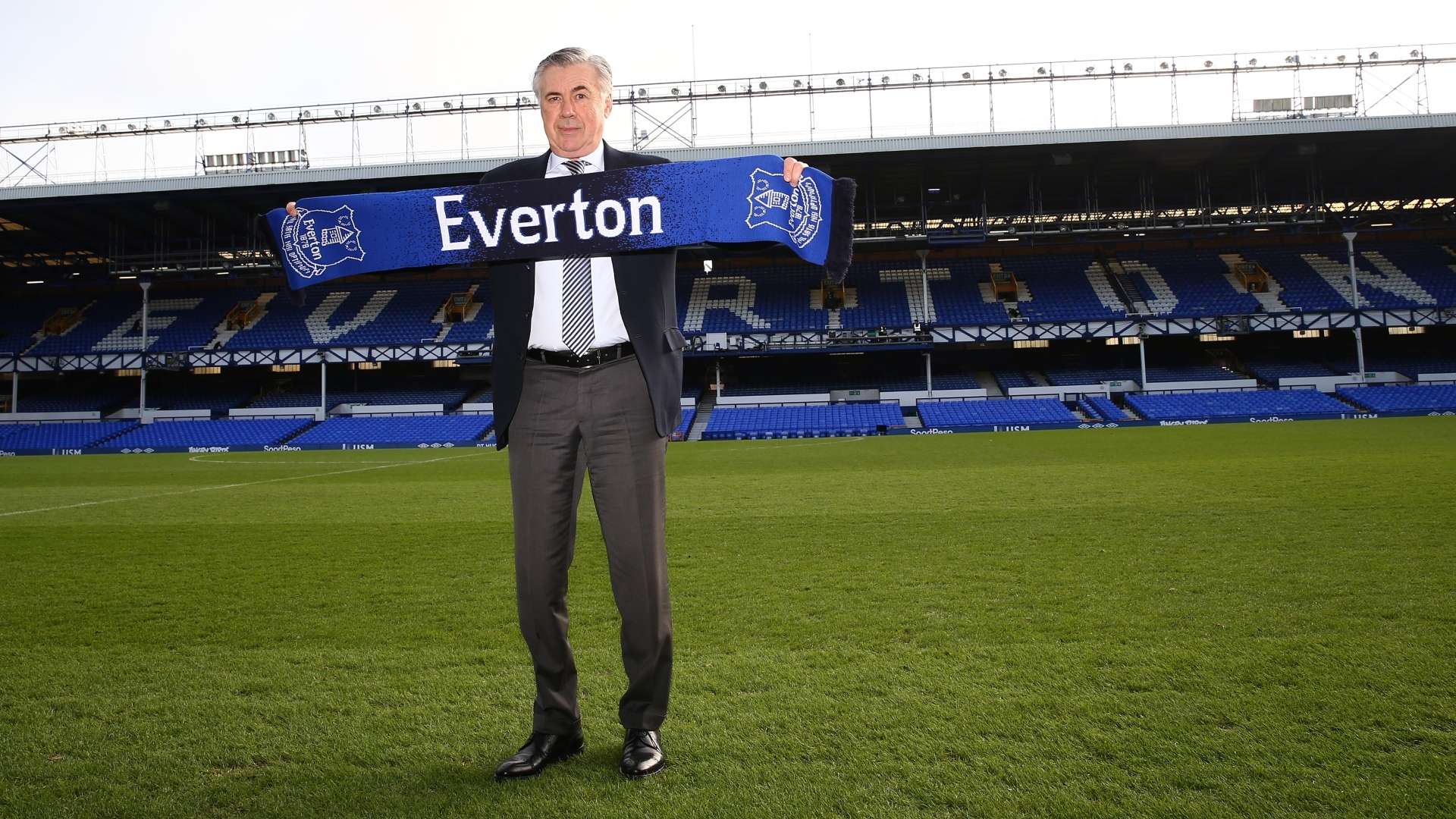 Carlo Ancelotti Everton