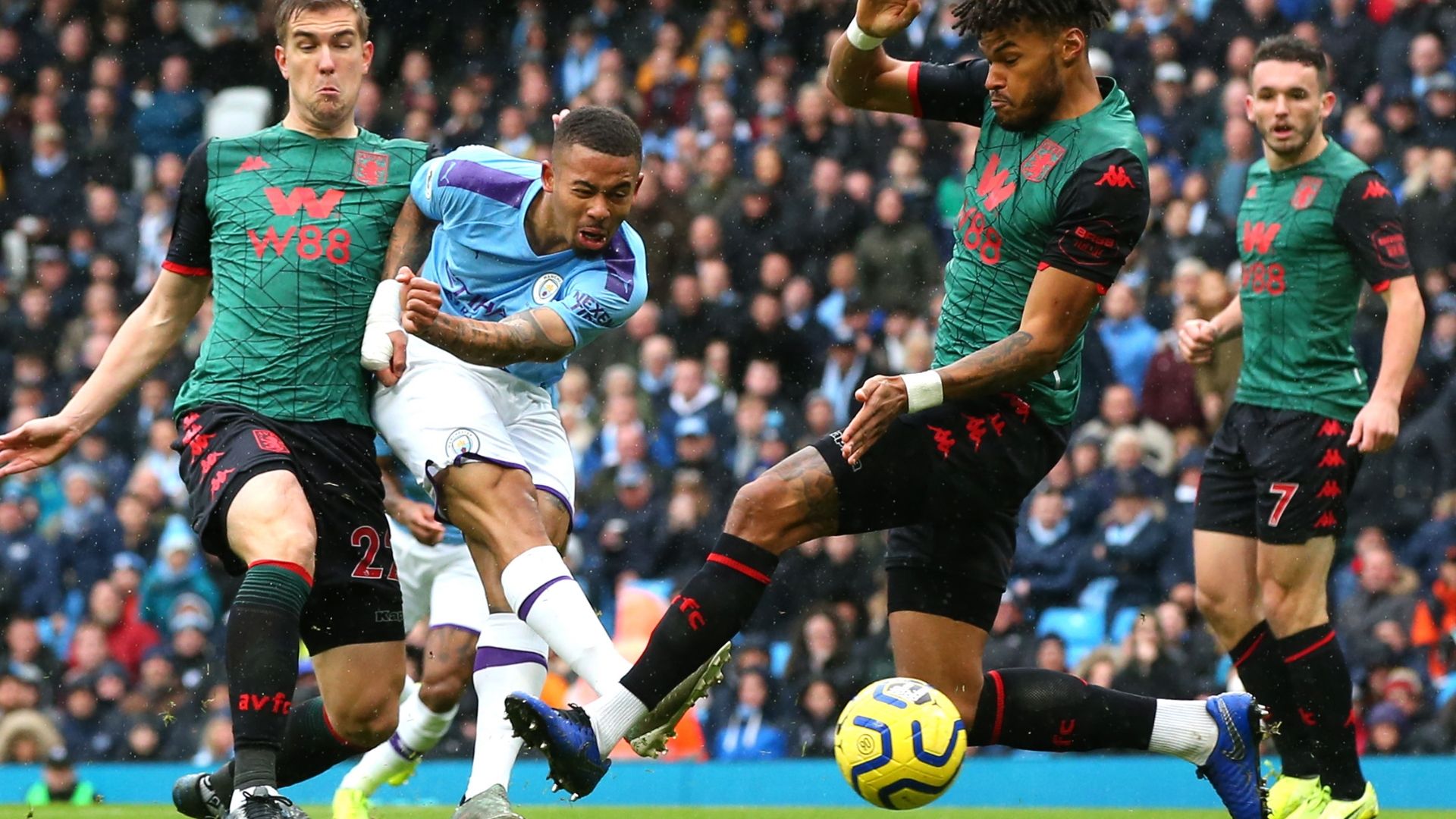 Gabriel Jesus vs Aston Villa