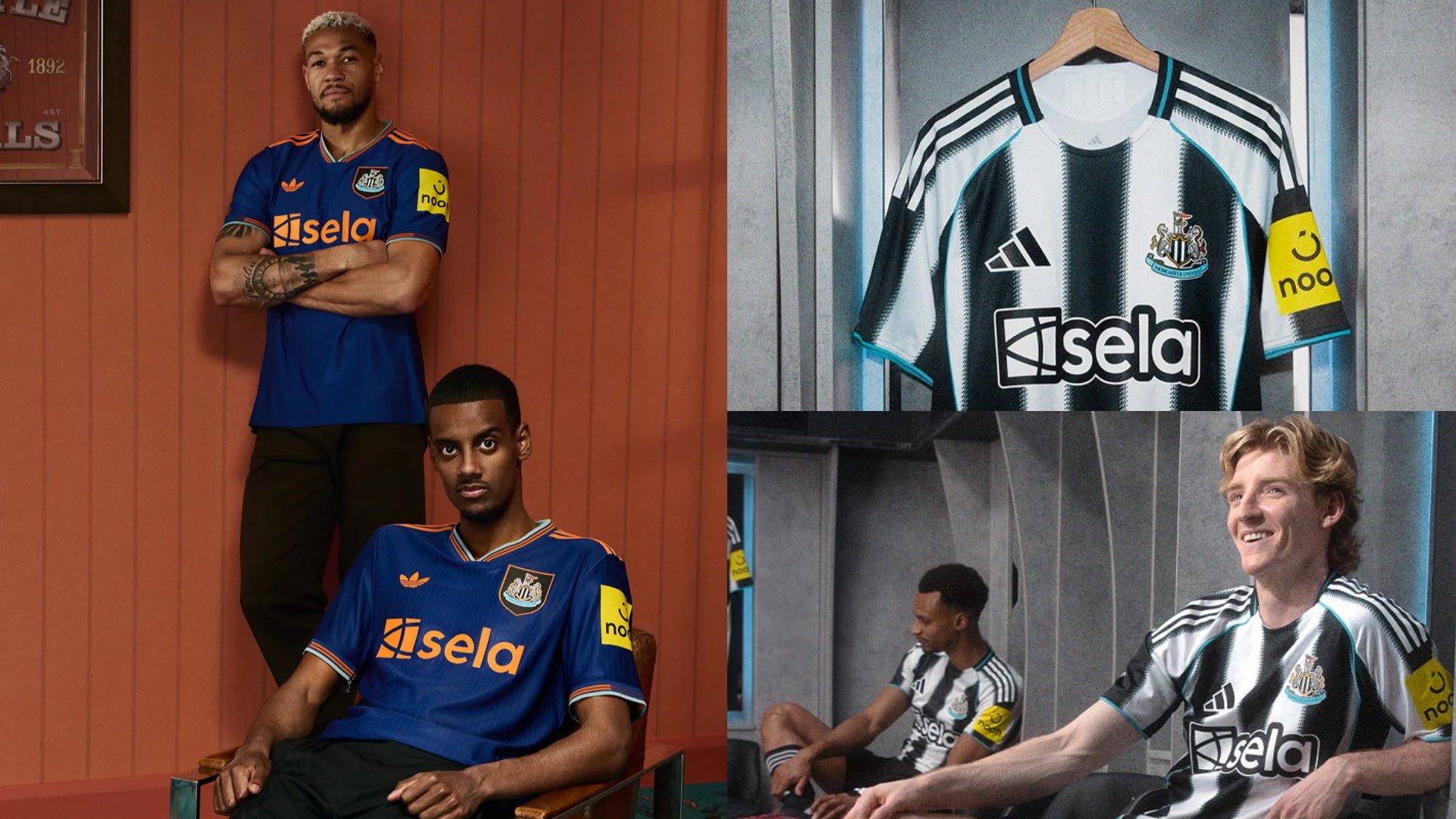 Newcastle home/third kit 2025-26 