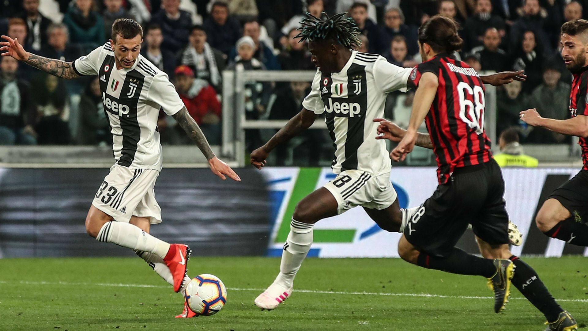 Kean Juventus Milan Serie A