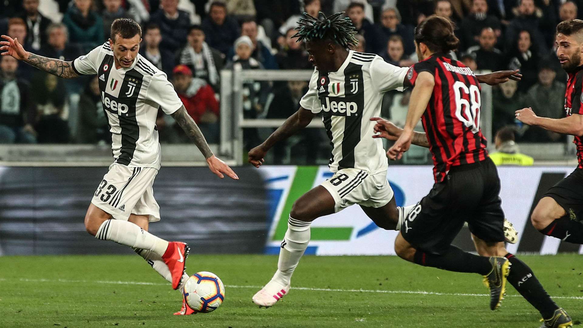 Kean Juventus Milan Serie A