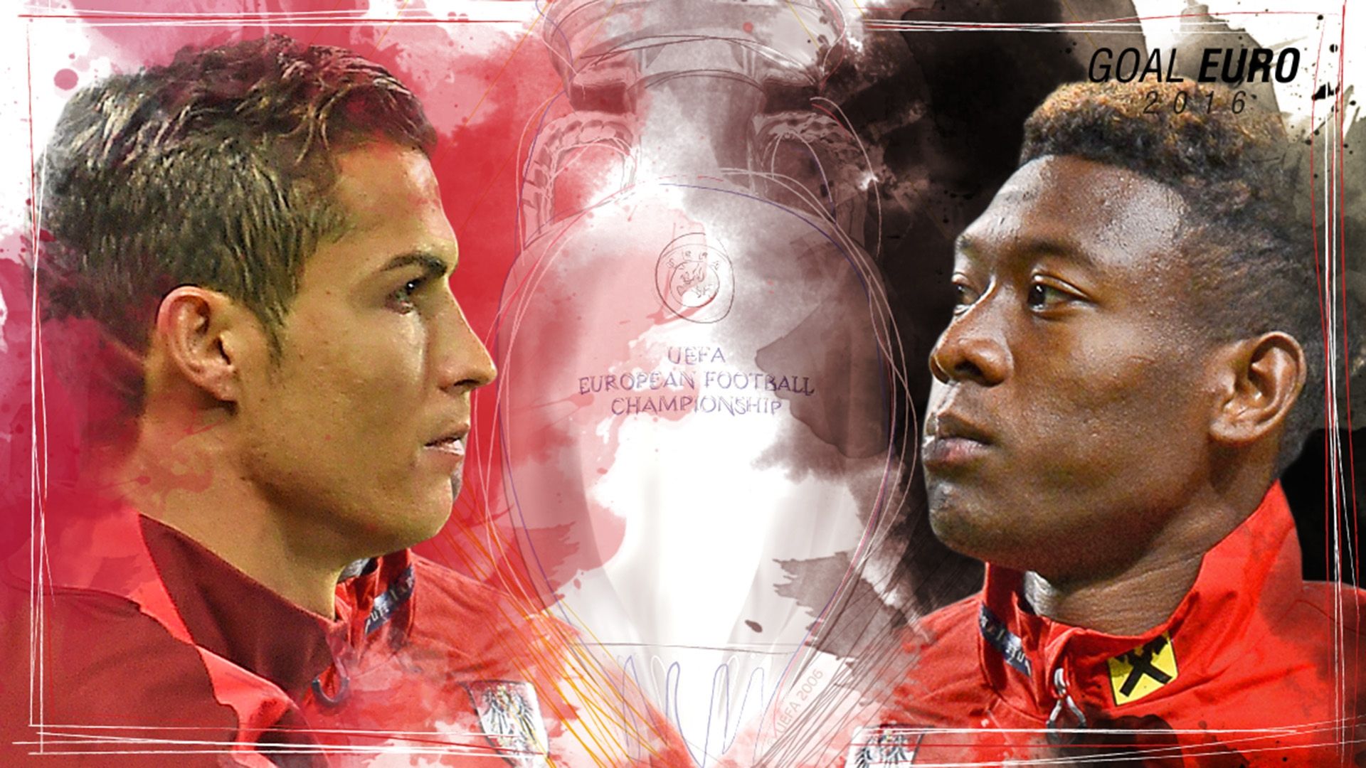 GFX EURO16 Portugal Austria Euro 2016