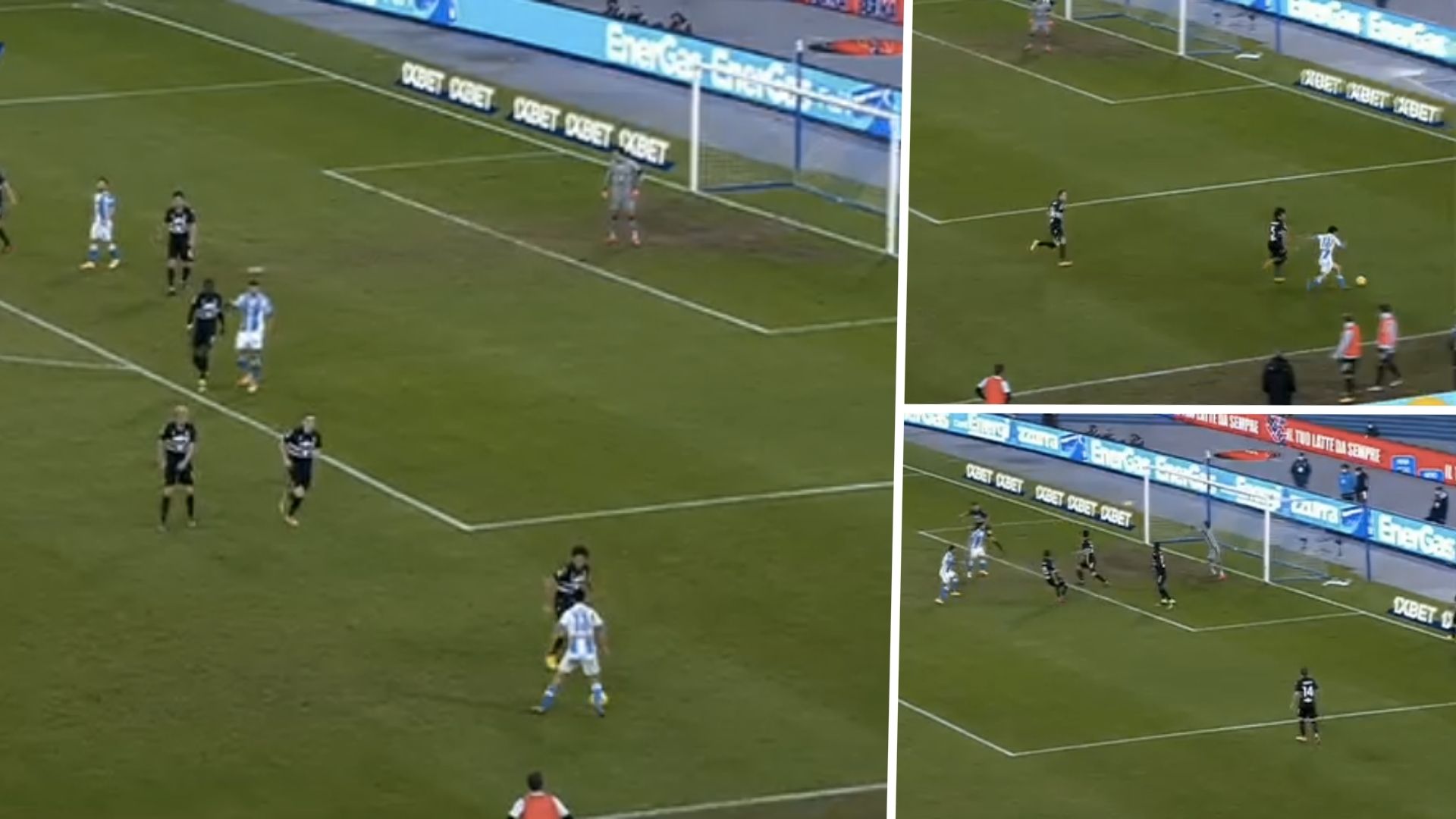 Lozano asistencia Sampdoria