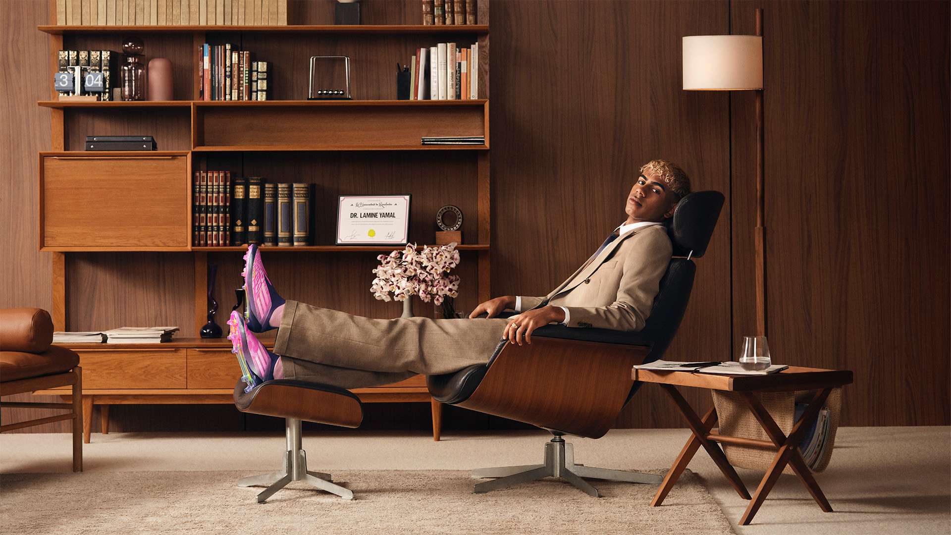 Lamine Yamal F50 boots