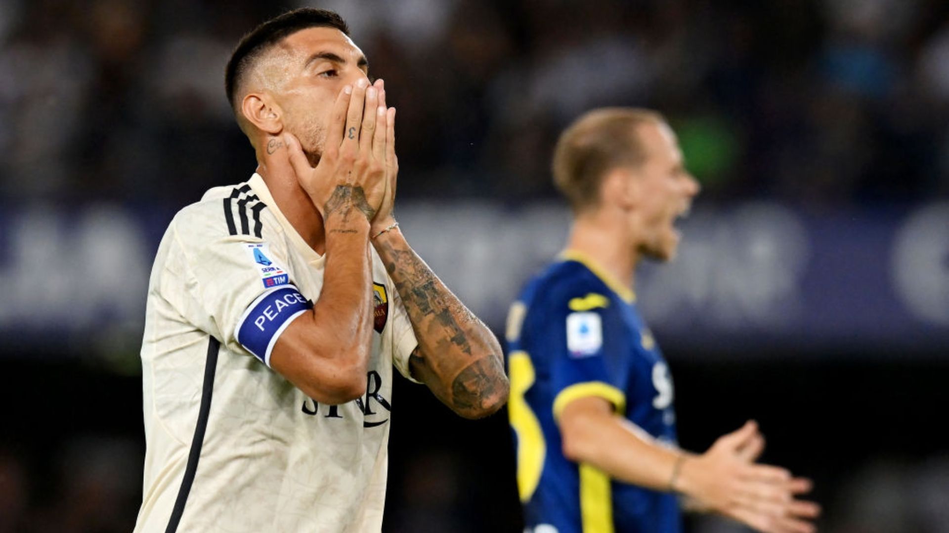 Lorenzo Pellegrini Serie A Verona Roma 2023_2024